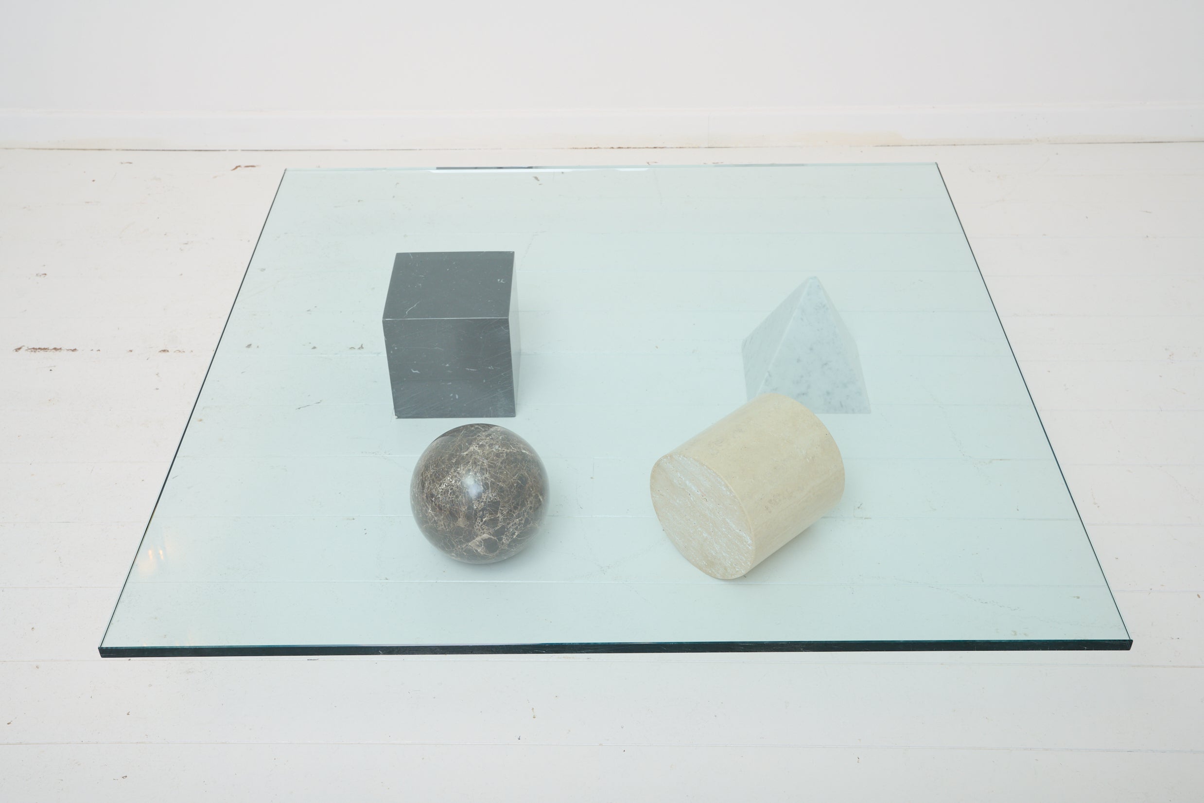 Table basse "Metafora", Lella and Massimo Vignelli, 1979 vintage – Eccho Studio