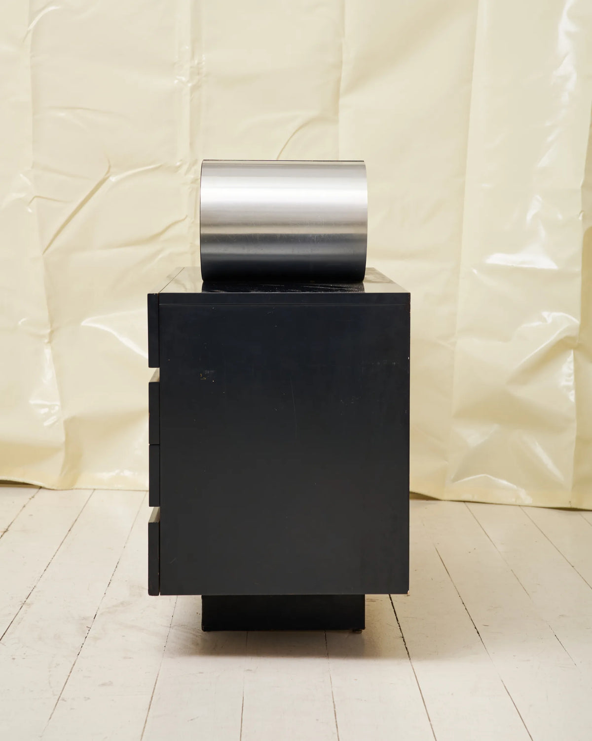 Asymmetrical sideboard, Pierre Cardin, 1970s