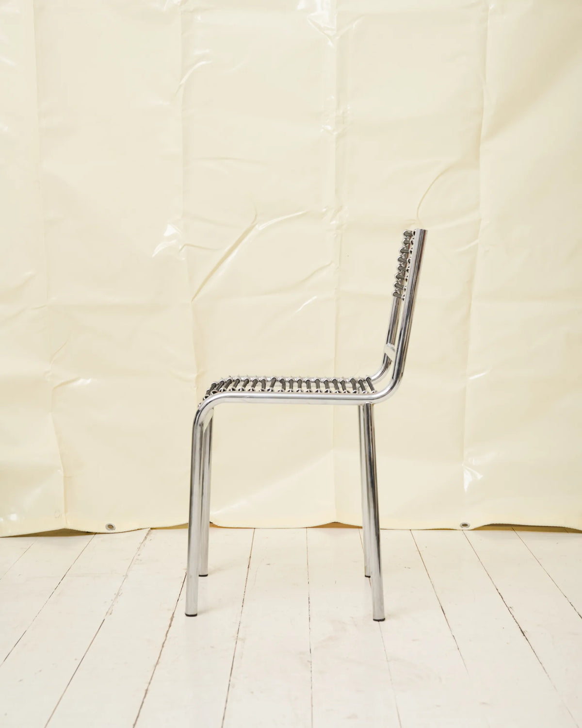 Pair of "Sandow" chairs (1 of 3), René Herbst, 1980s
