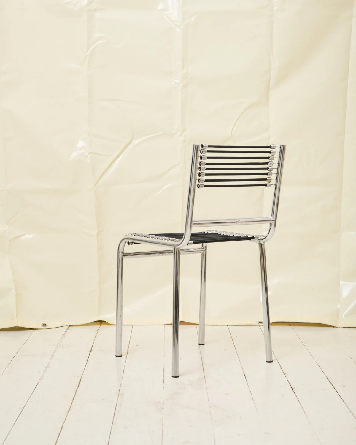 Pair of "Sandow" chairs (1 of 3), René Herbst, 1980s