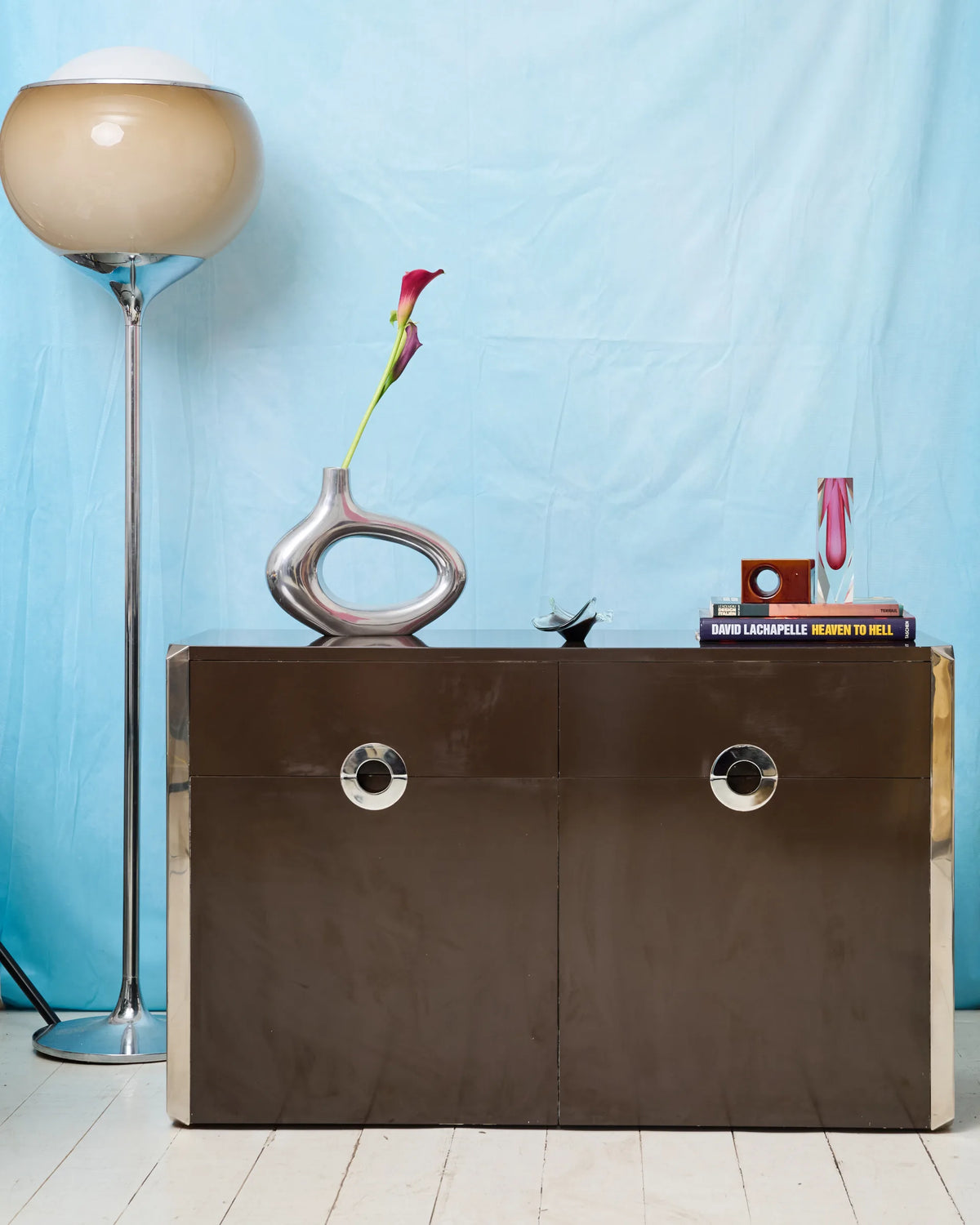 "Alveo" sideboard, Willy Rizzo, Mario Sabot, Italy, 1960s-1970s