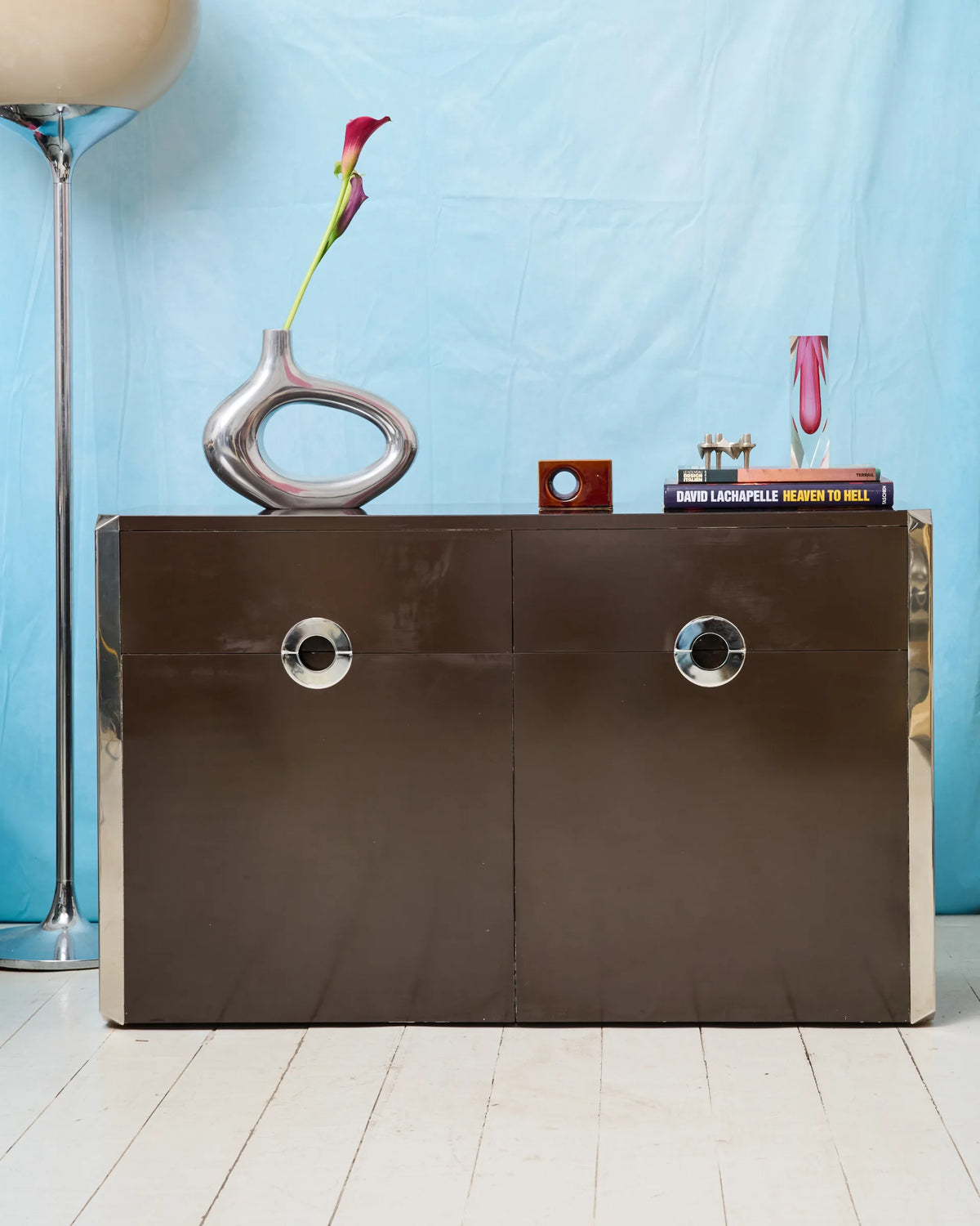 "Alveo" sideboard, Willy Rizzo, Mario Sabot, Italy, 1960s-1970s