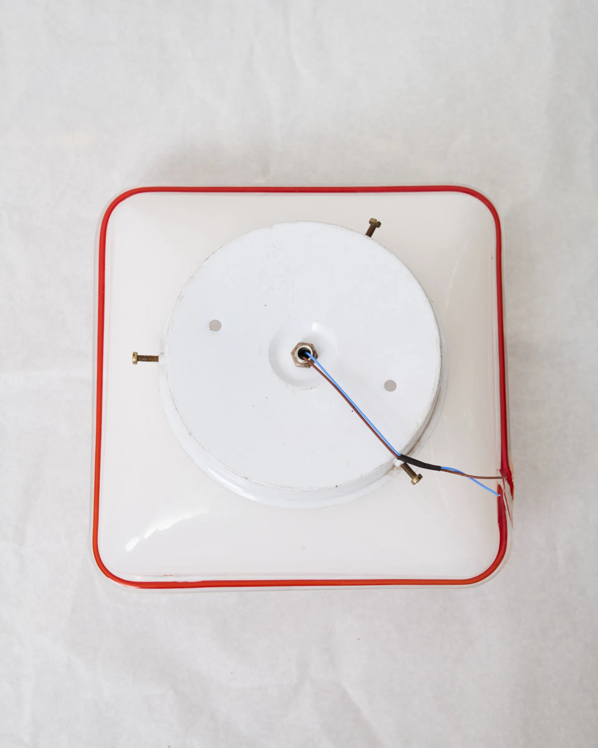 "Kea 22" Murano glass ceiling or wall lamp, Noti Massari, Leucos, 1970s