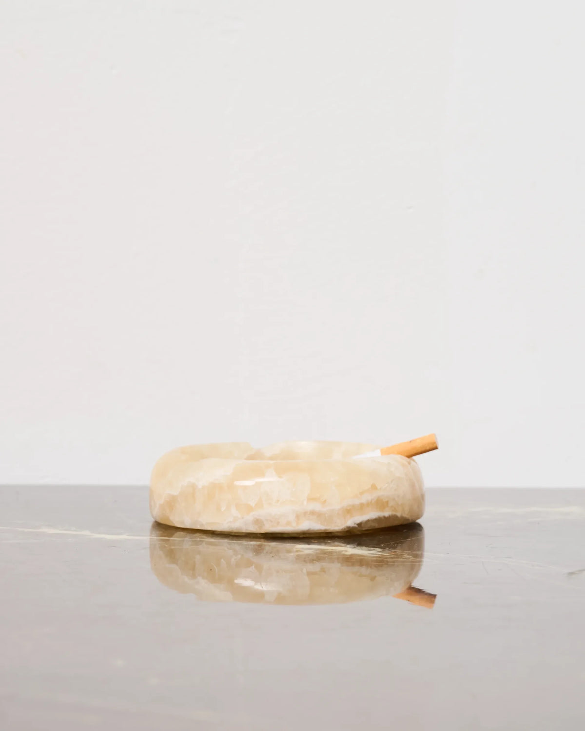 Alabaster ashtray, 1970s