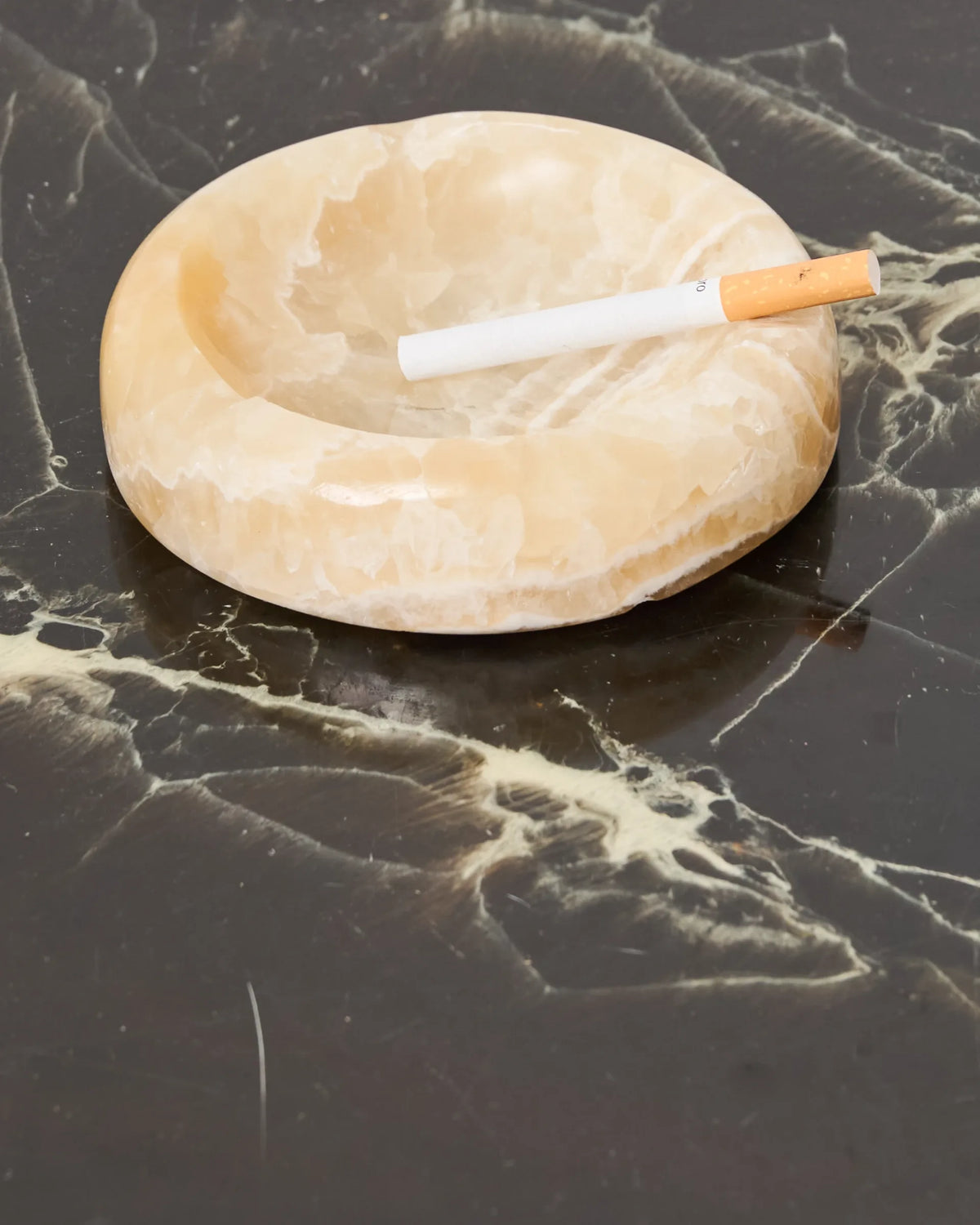 Alabaster ashtray, 1970s