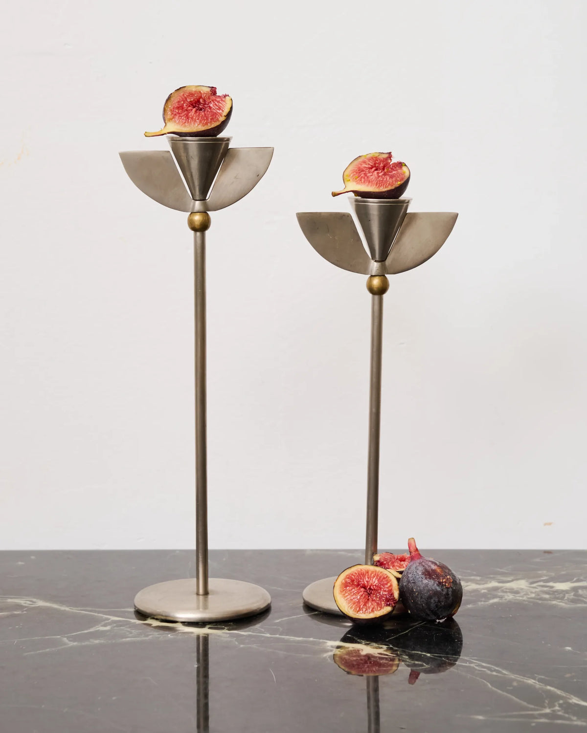 Pair of candlesticks, Memphis, Germany, 1980s