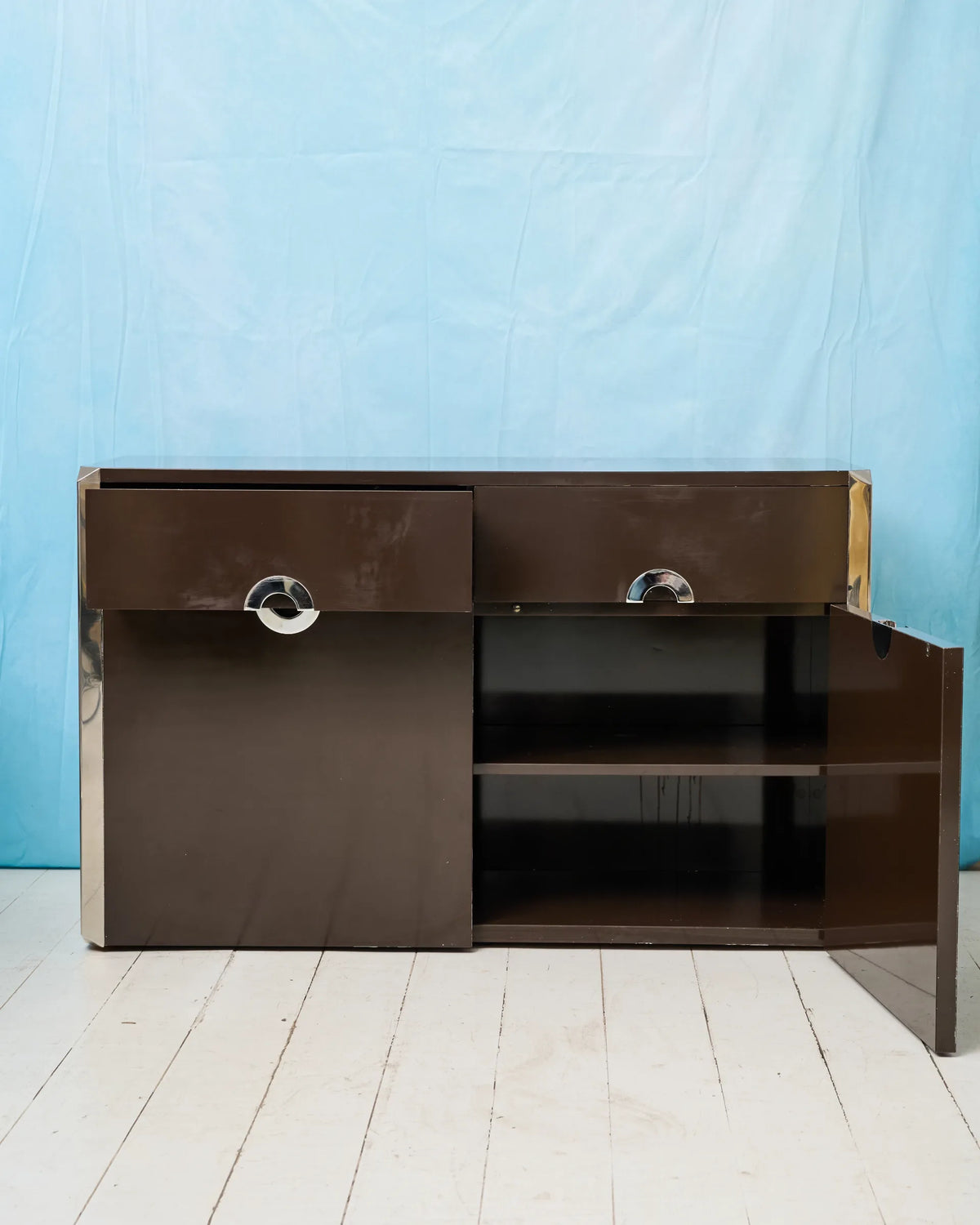 "Alveo" sideboard, Willy Rizzo, Mario Sabot, Italy, 1960s-1970s