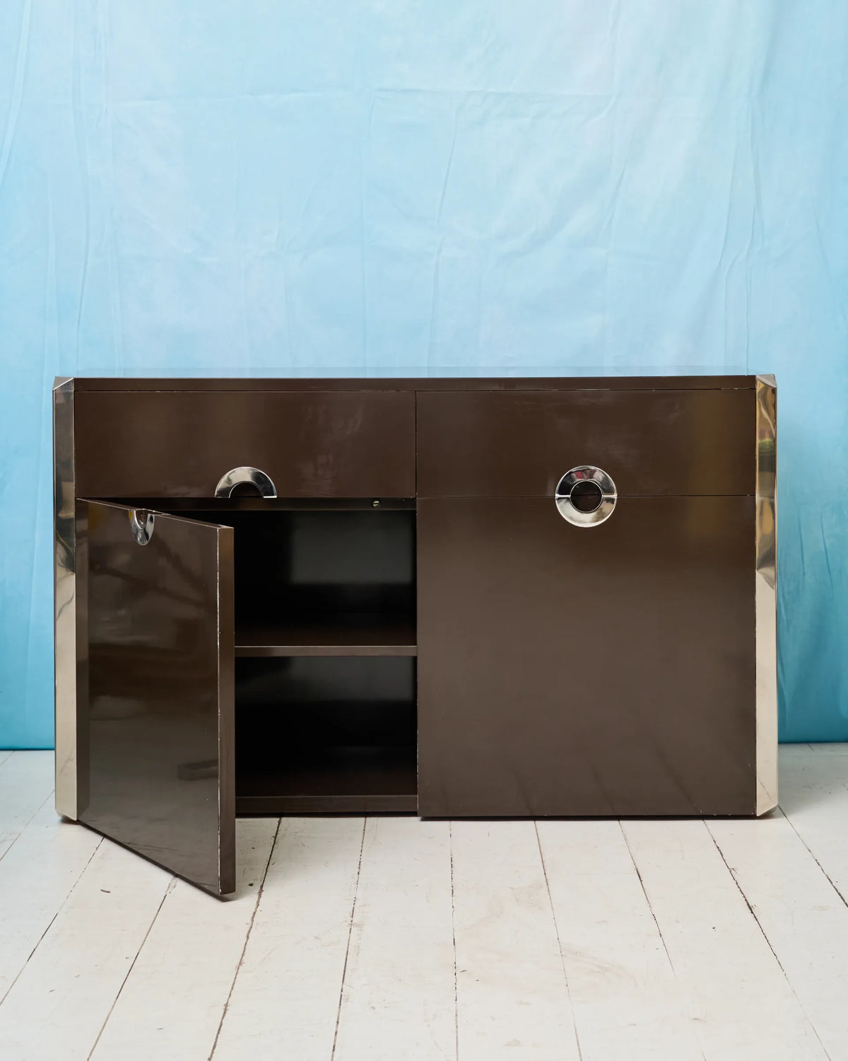 "Alveo" sideboard, Willy Rizzo, Mario Sabot, Italy, 1960s-1970s
