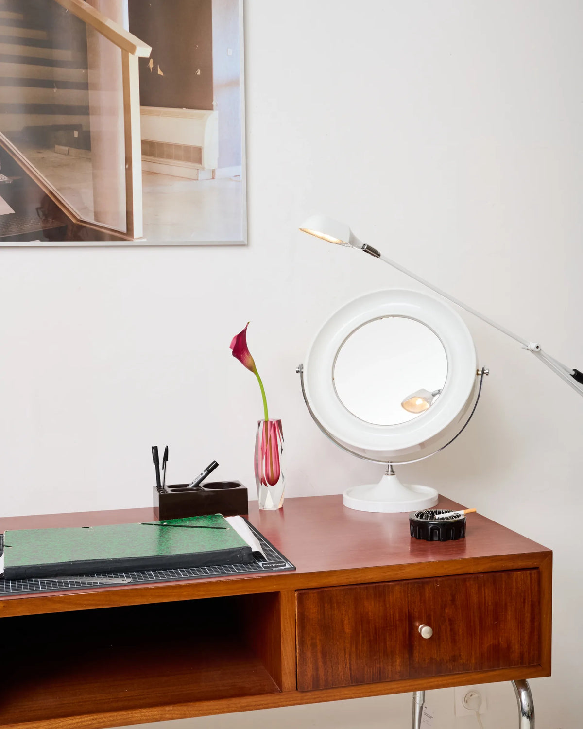 Lampadaire liseuse articulé, Italie, 1980s