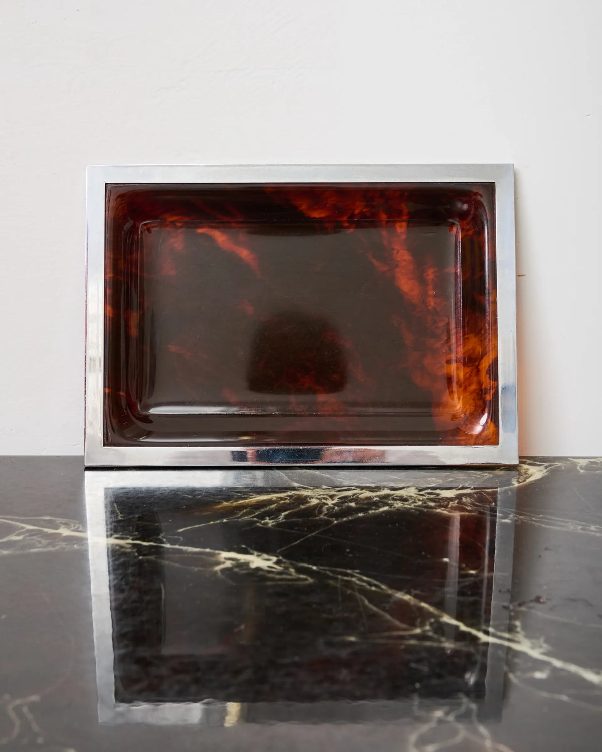 Lucite serving tray, attributed to Willy Rizzo, Dior Home, 1970s