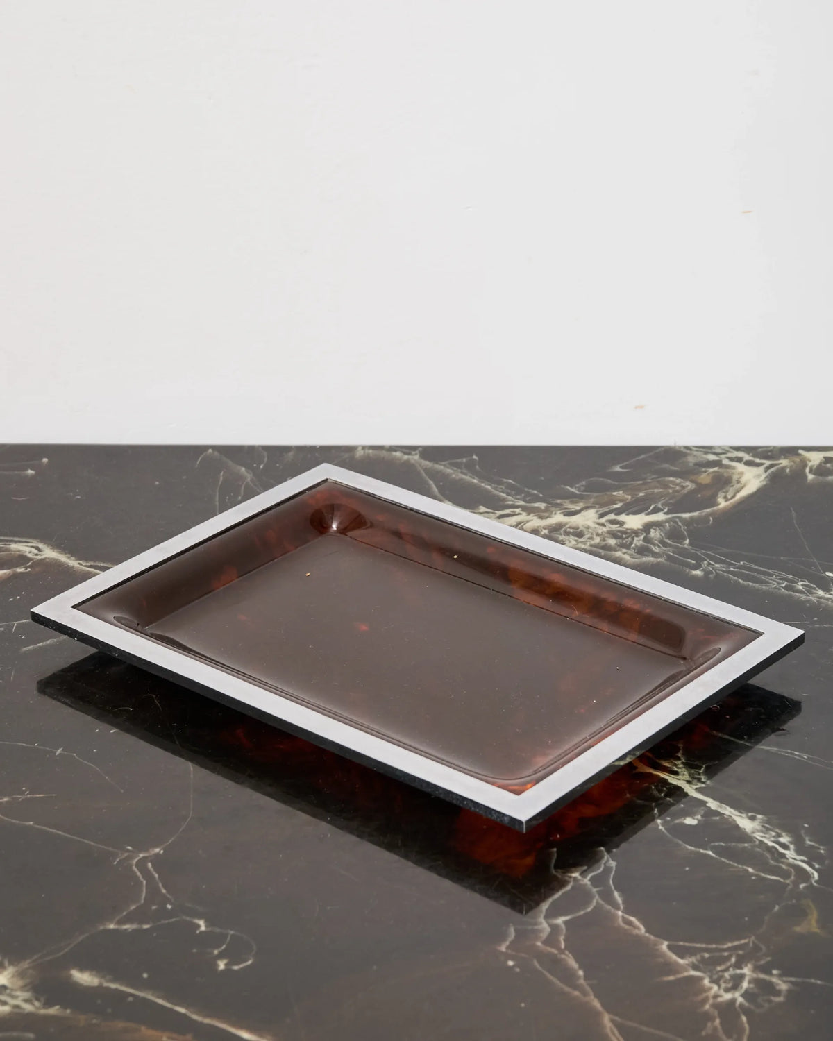 Lucite serving tray, attributed to Willy Rizzo, Dior Home, 1970s