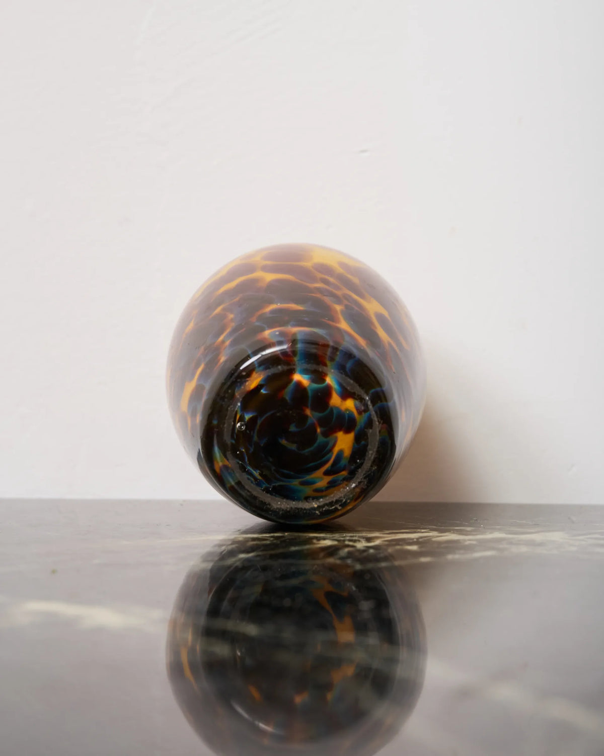 Speckled Murano glass vase, Italy