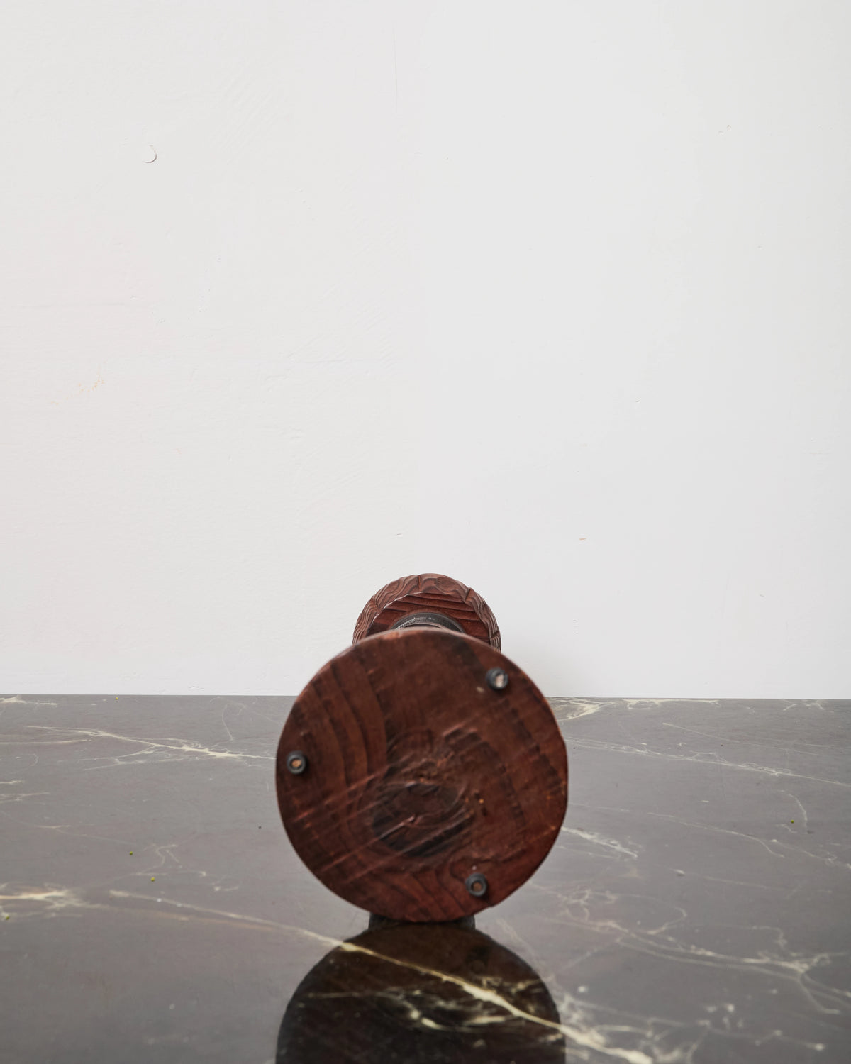 Grand bougeoir torsadé et tourné, 1940-1950
