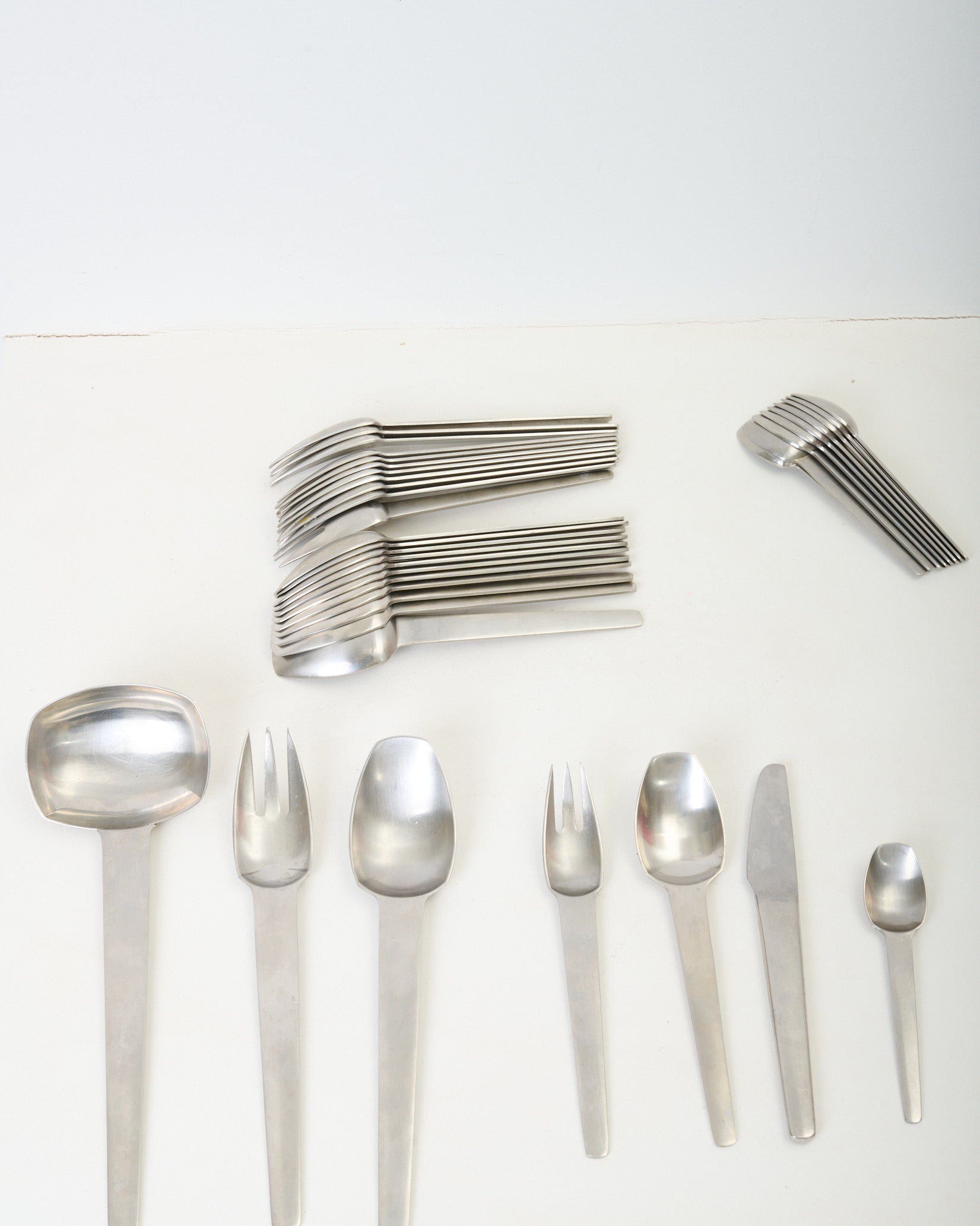 Ménagère couverts inox, 1970-1980