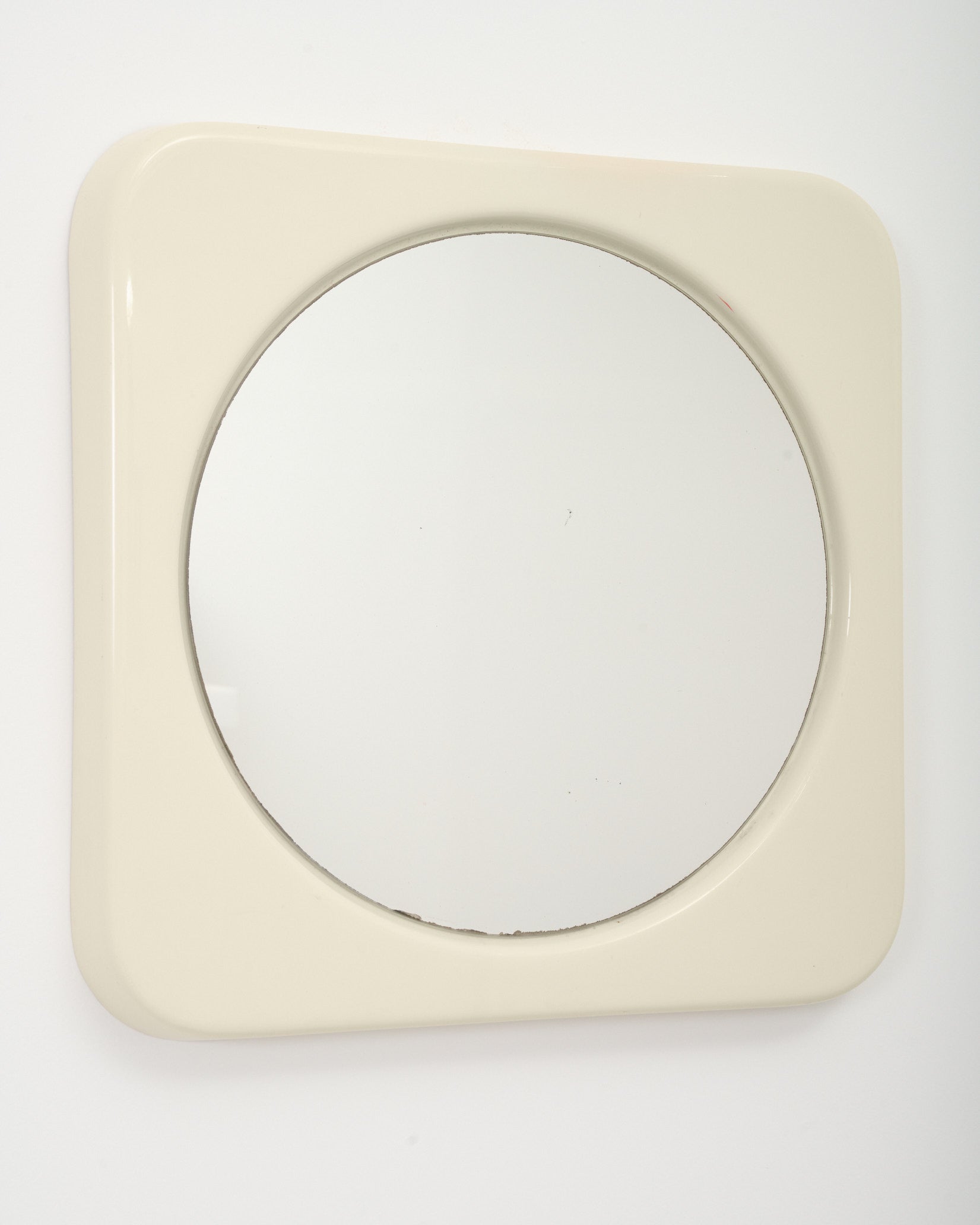 Miroir Space age crème, 1970-1980 vintage – Eccho Studio