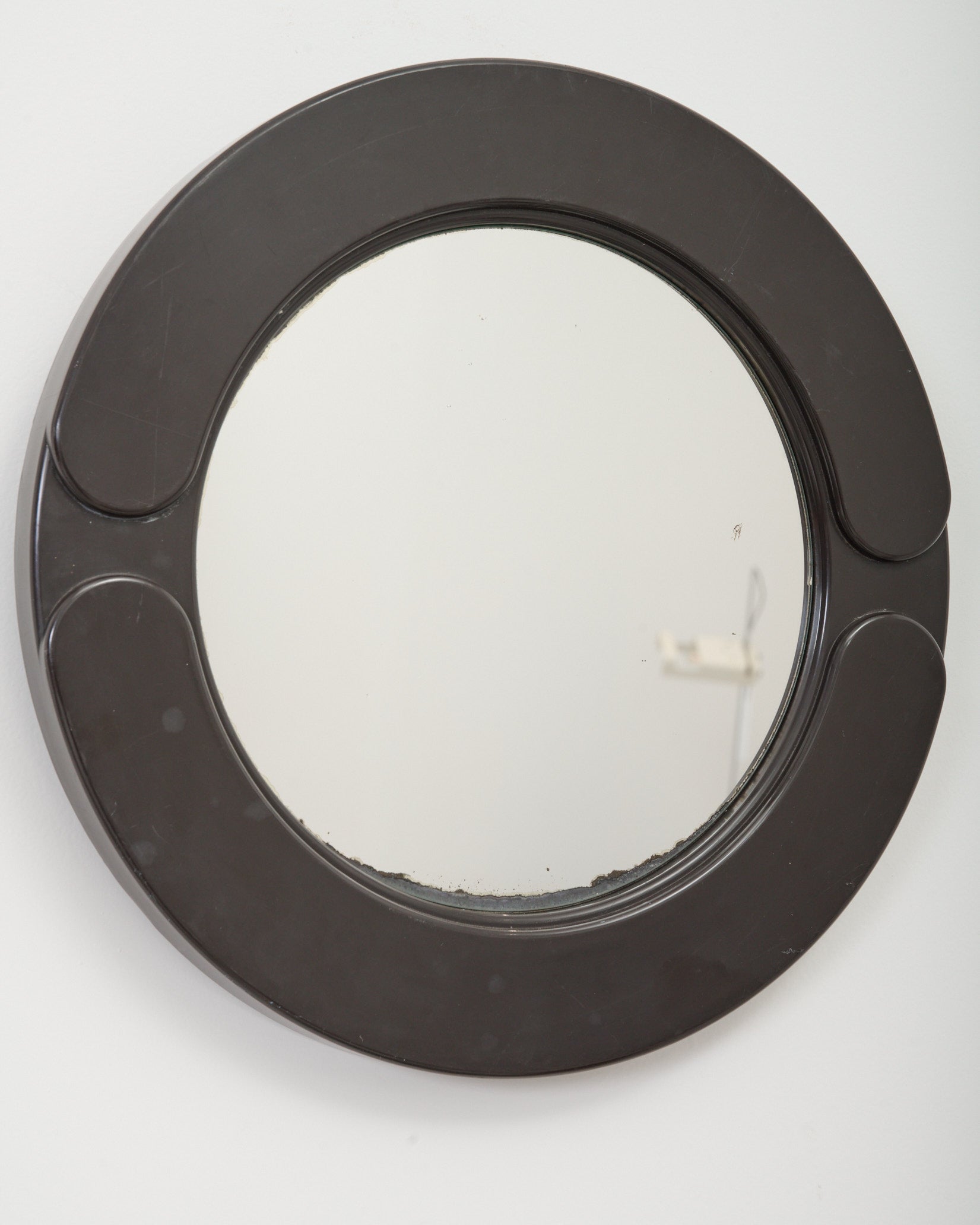 Miroir Space age noir, 1970-1980