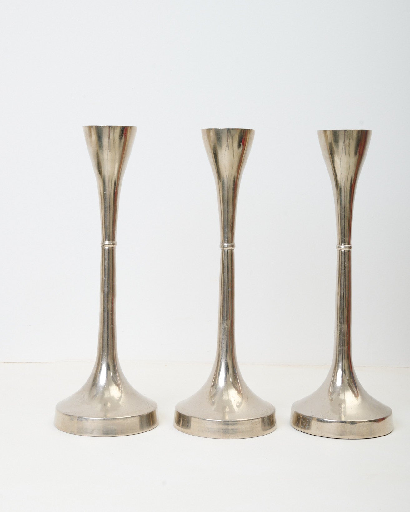 Trio de bougeoirs, 1980s