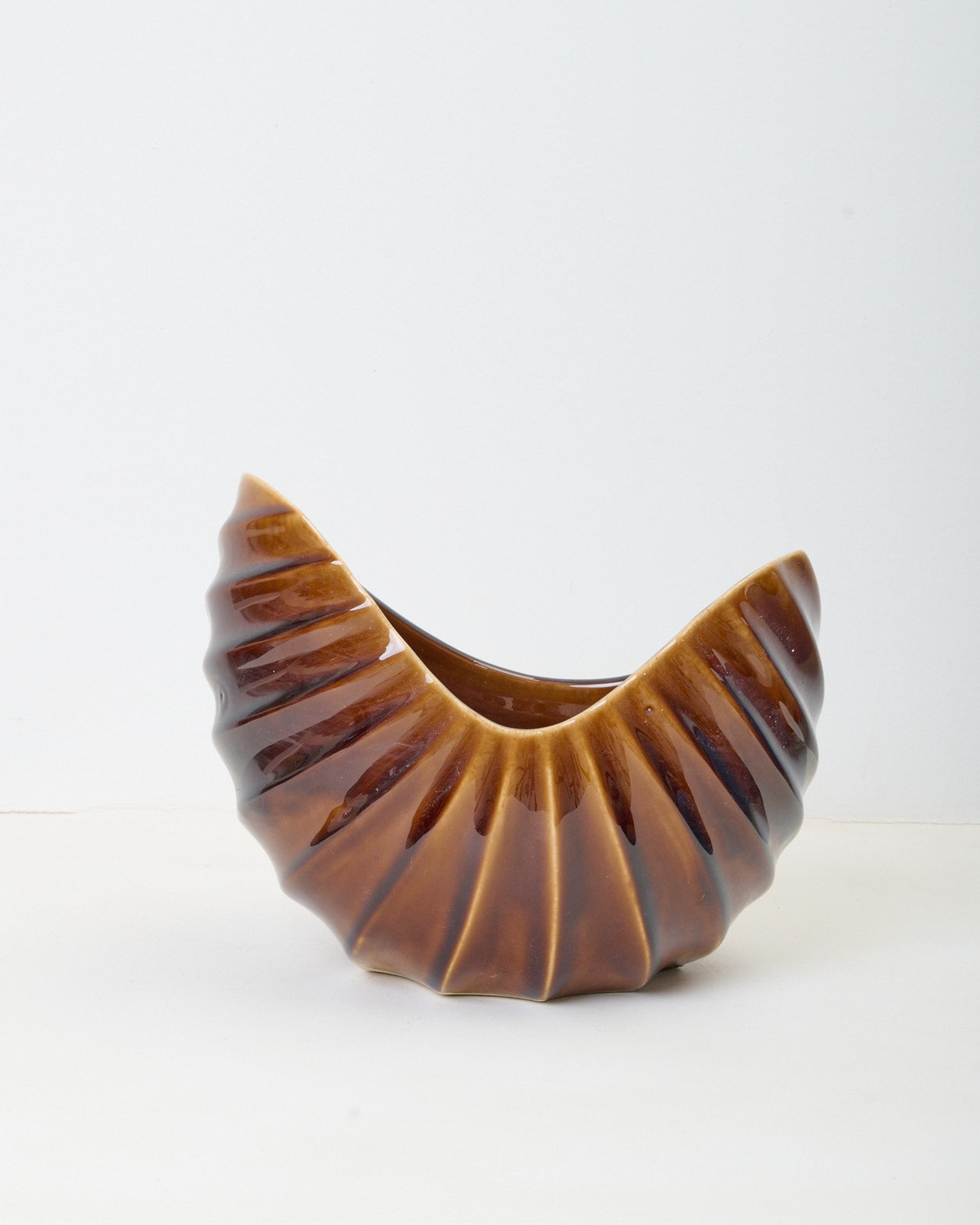 Vase "Coquillage" en faïence, 1970s