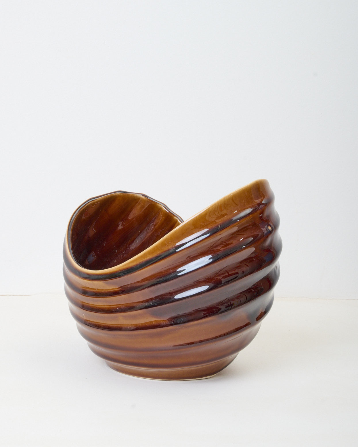 Vase "Coquillage" en faïence, 1970s