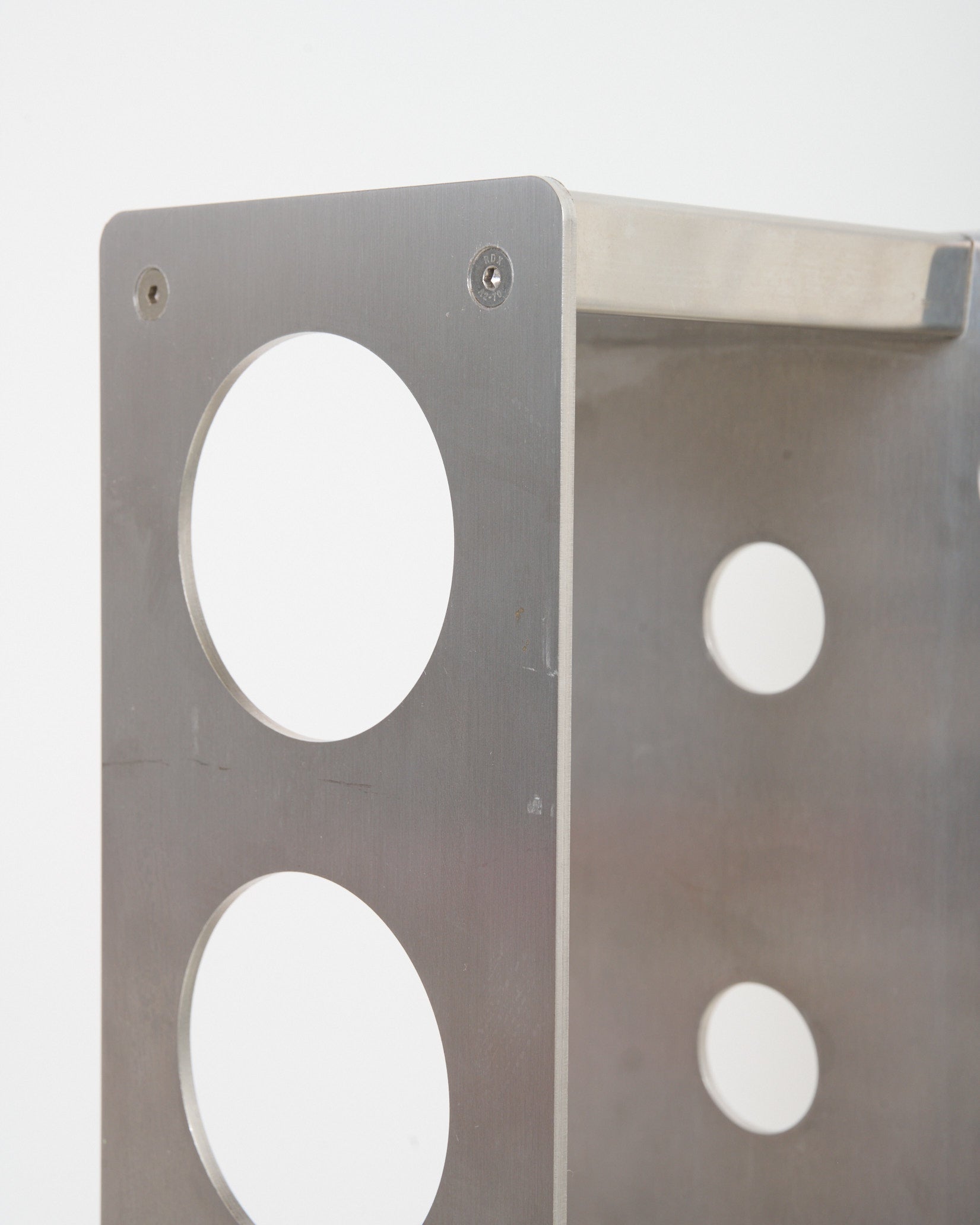 Porte-bouteilles en aluminium, Cattelan Italia, 1990s