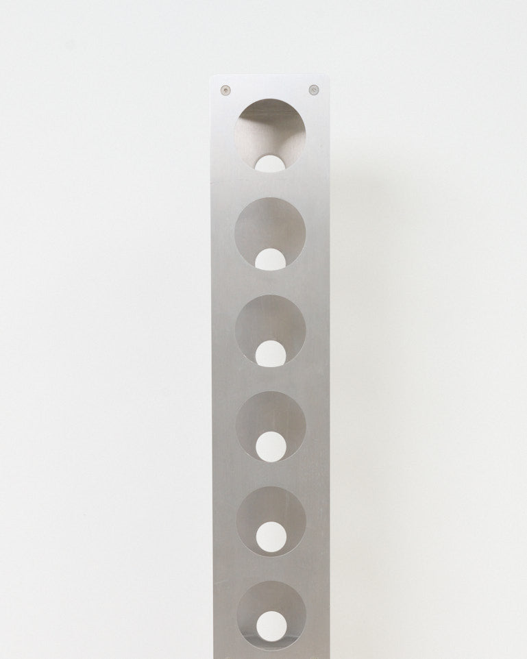 Porte-bouteilles en aluminium, Cattelan Italia, 1990s