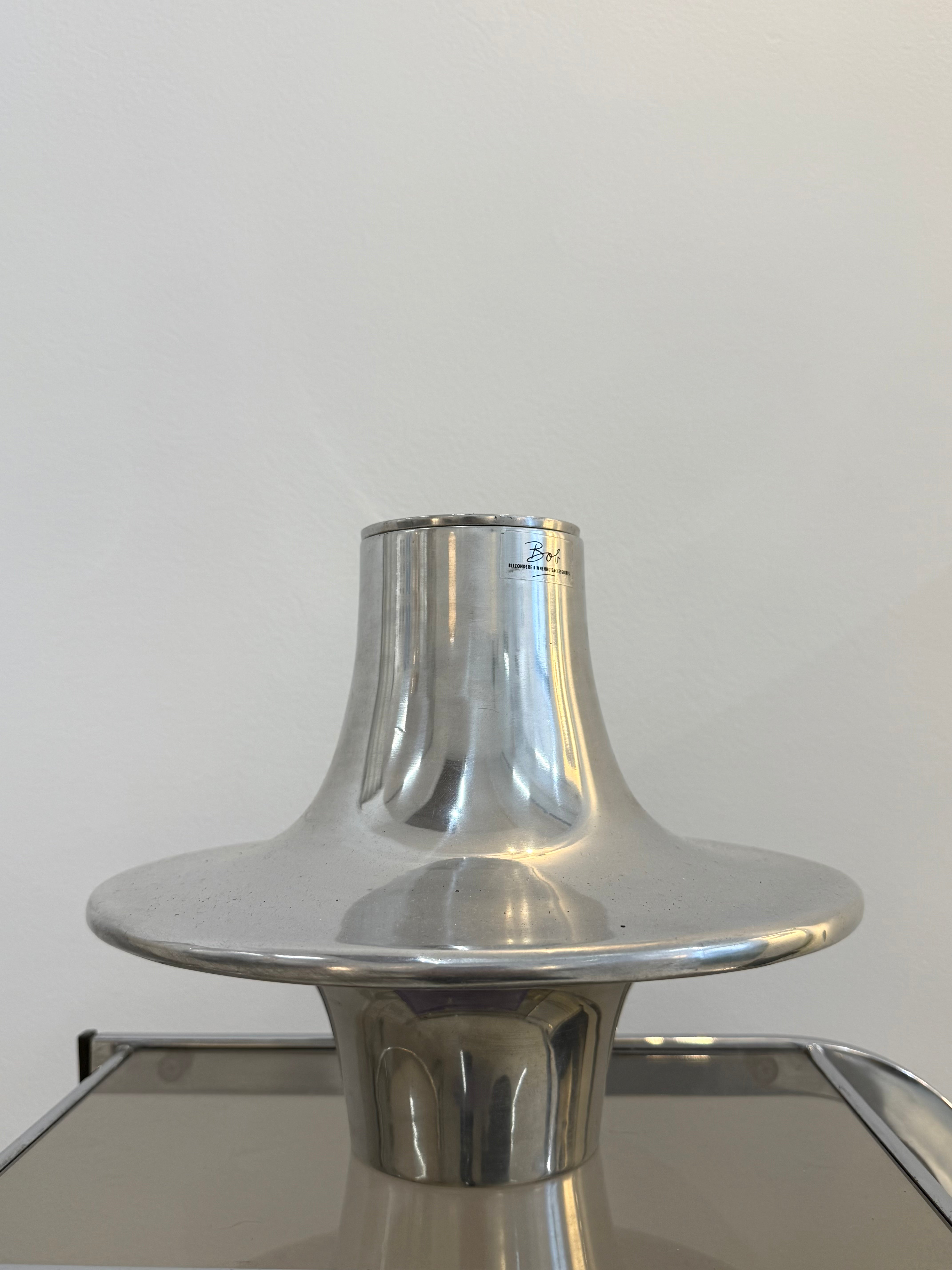 Vase et bougeoir Bob, 1980s