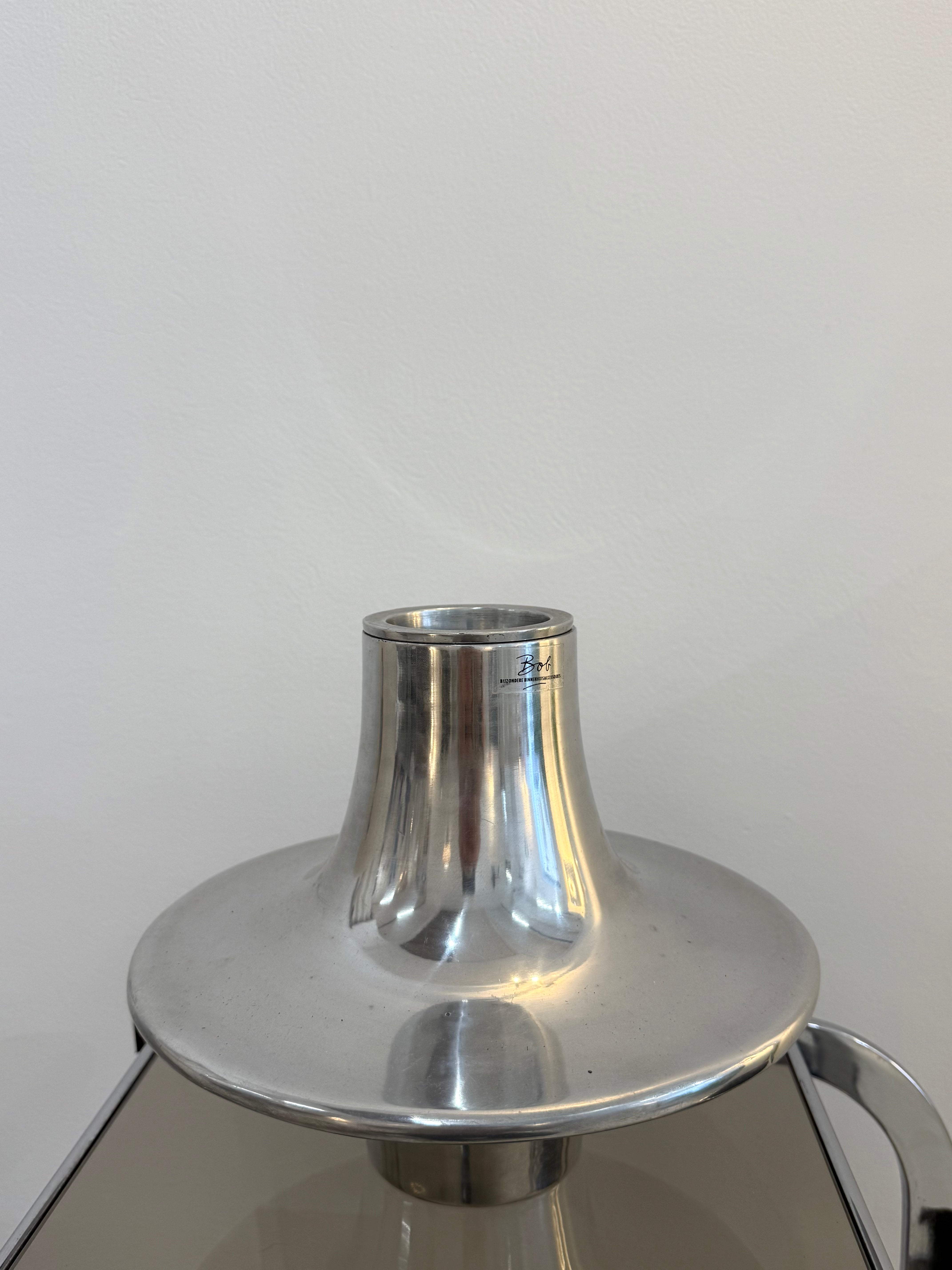 Vase et bougeoir Bob, 1980s