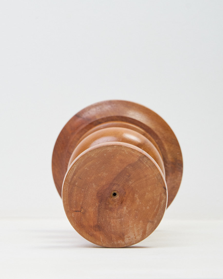 Bougeoir en bois, 1970s