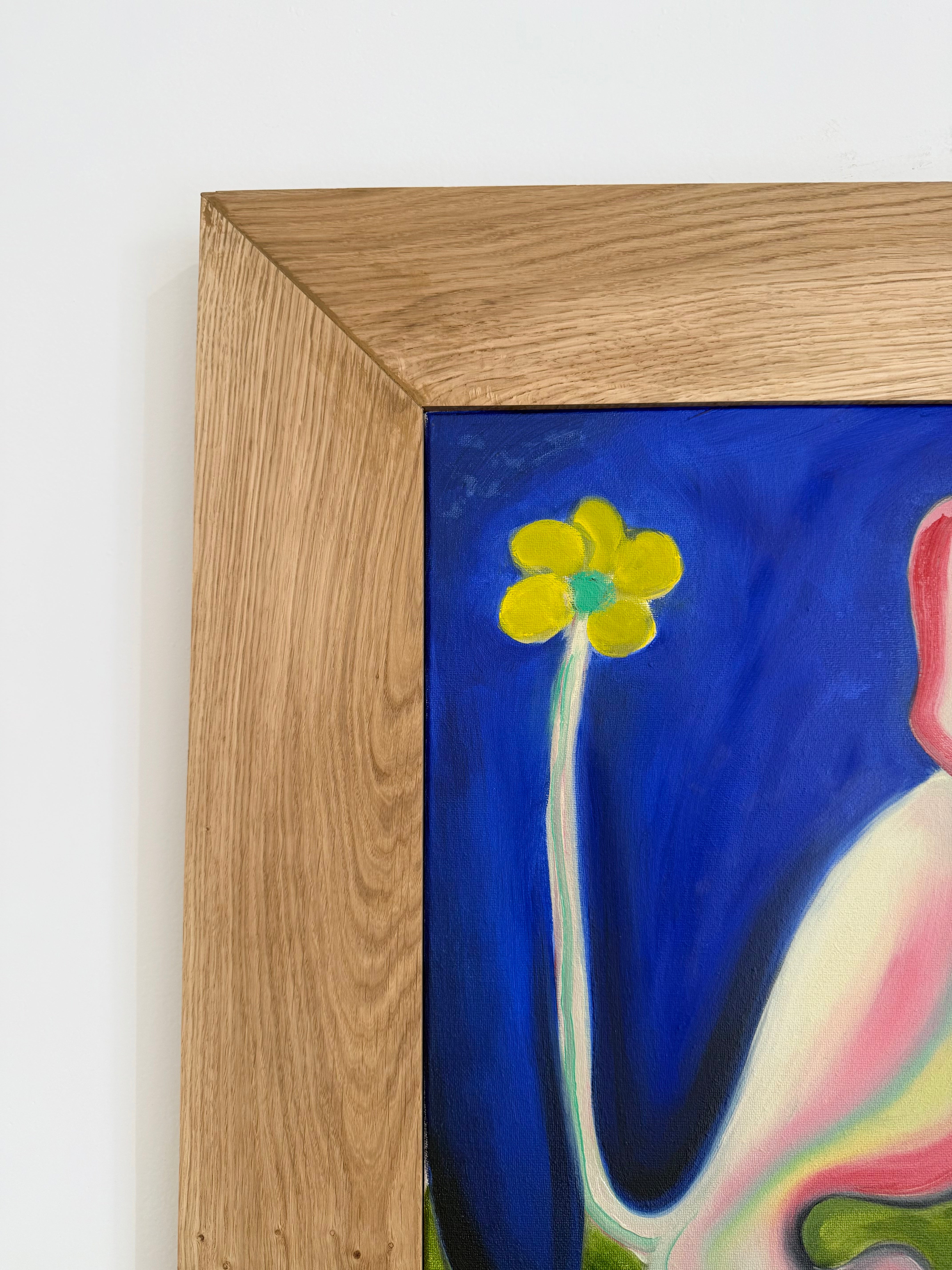 « Drapeaux à la fleur verte sur toute petite montagne », Sol Cattino, 2025