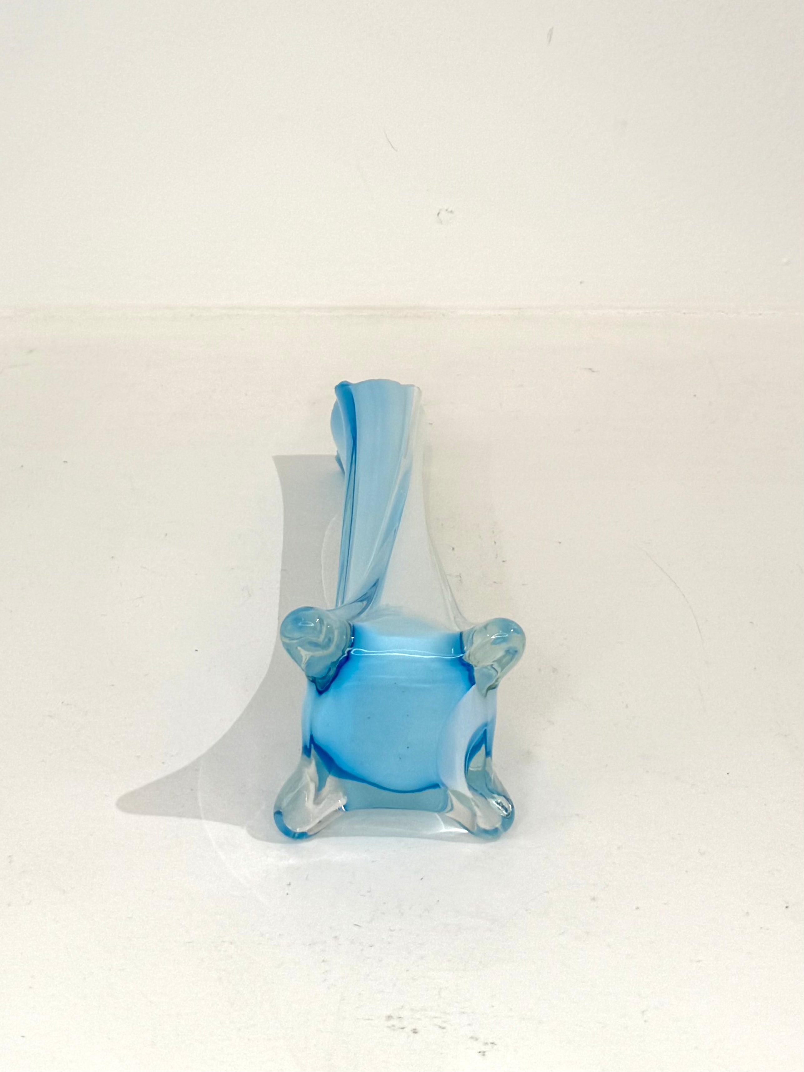 Soliflore Murano bicolore, 1970s