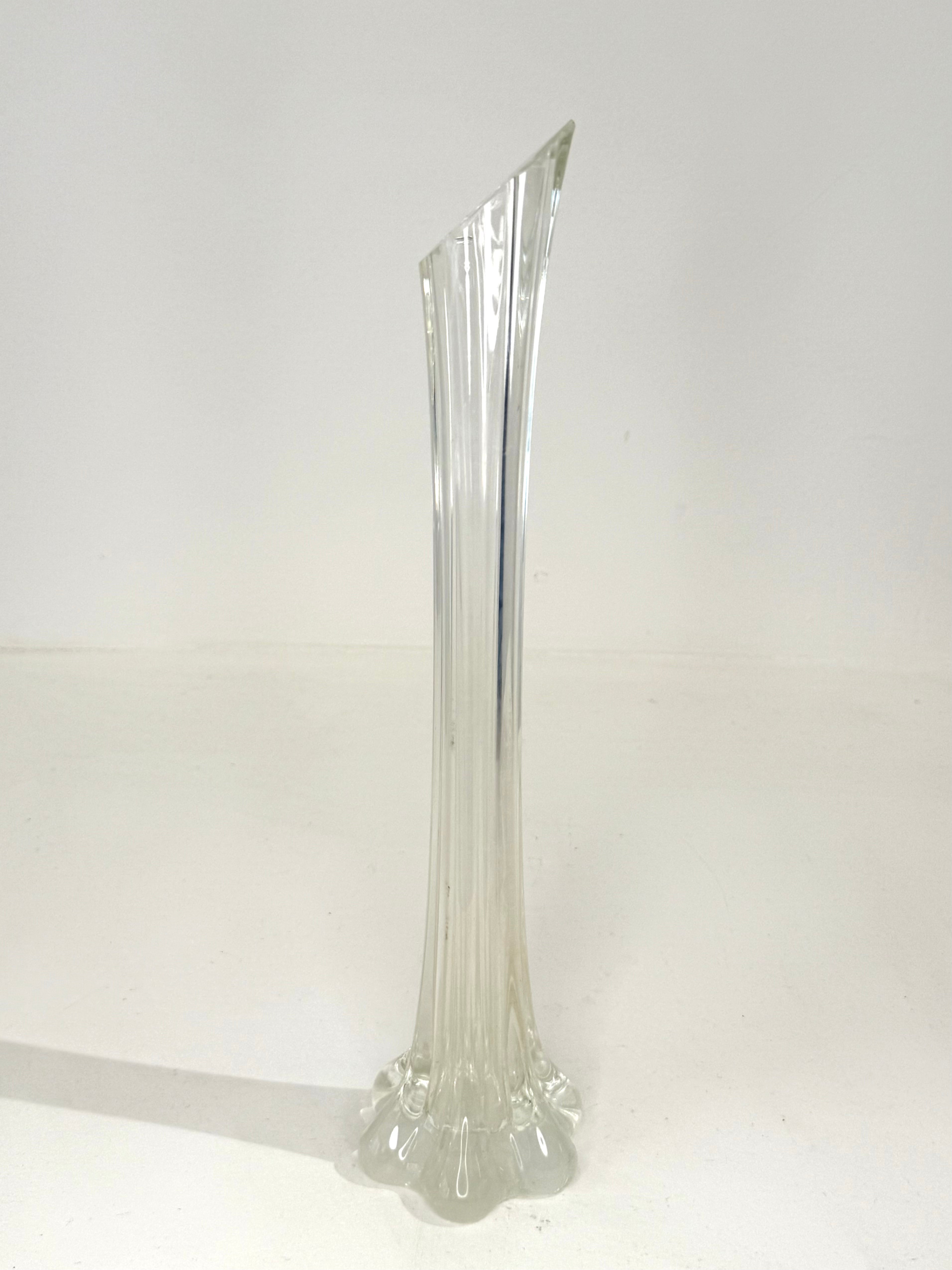 Soliflore en verre de murano, 1970s
