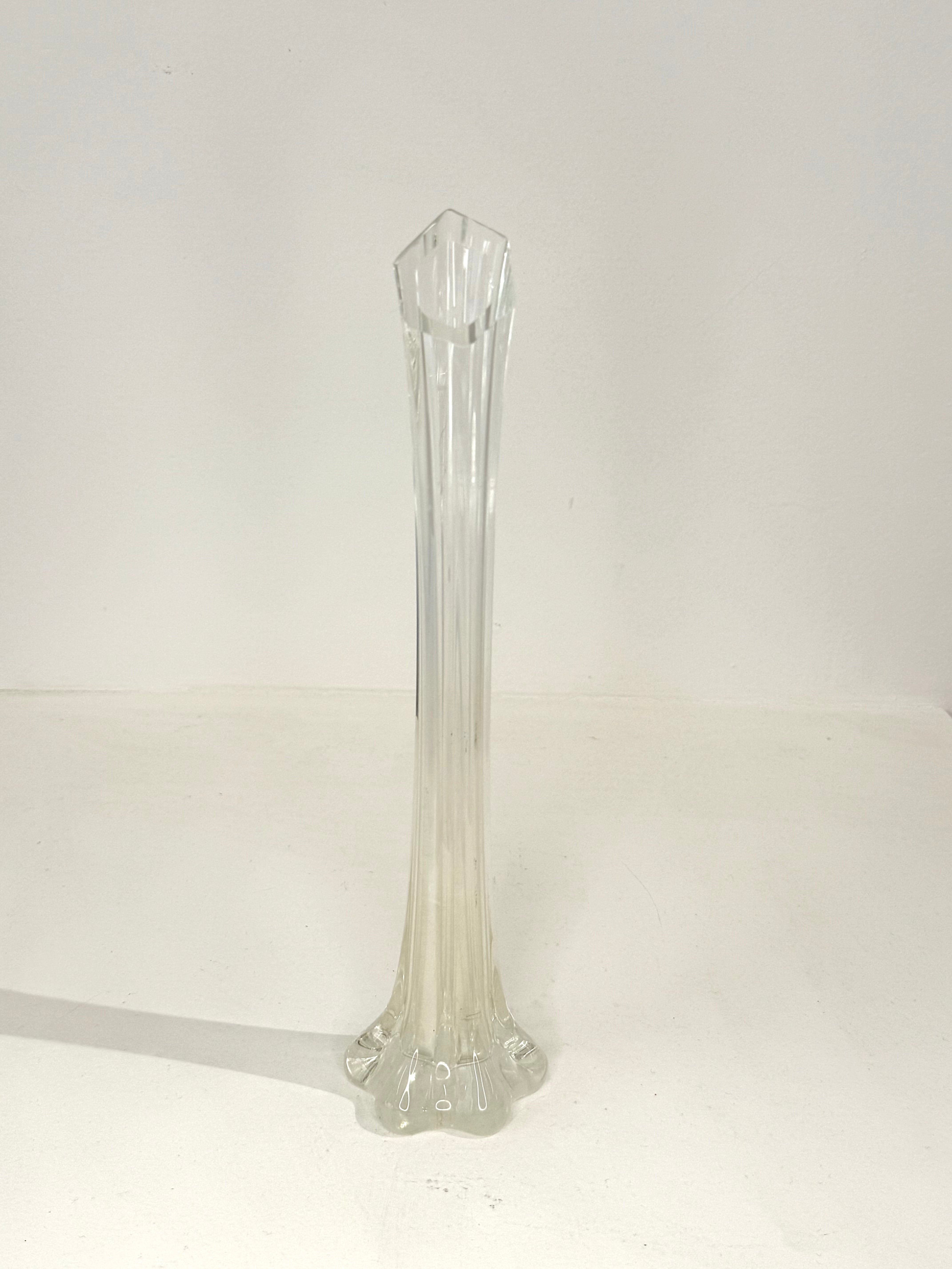 Soliflore en verre de murano, 1970s