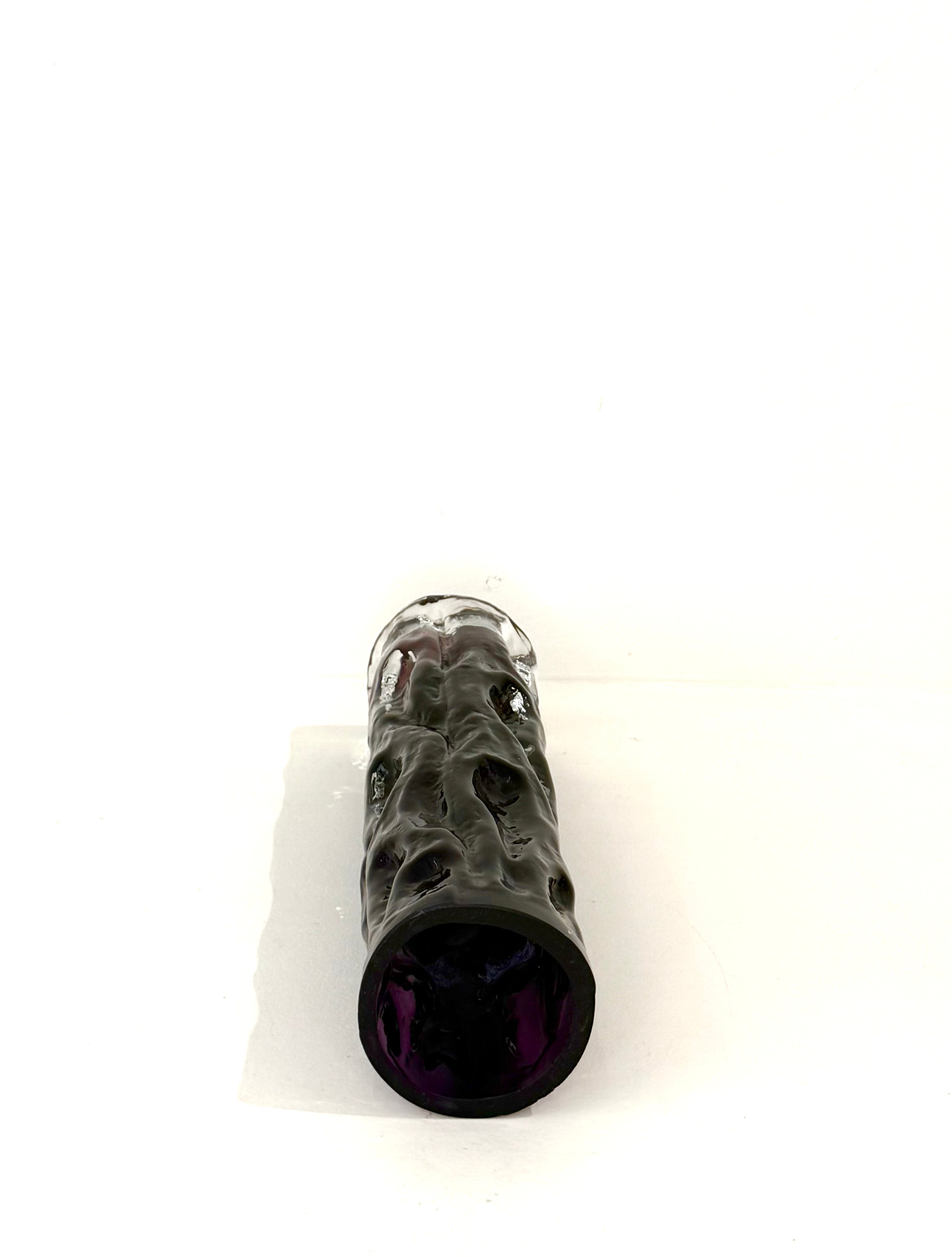 Vase violet, Kurt Wokan, Ingrid Glasshütte, 1960s