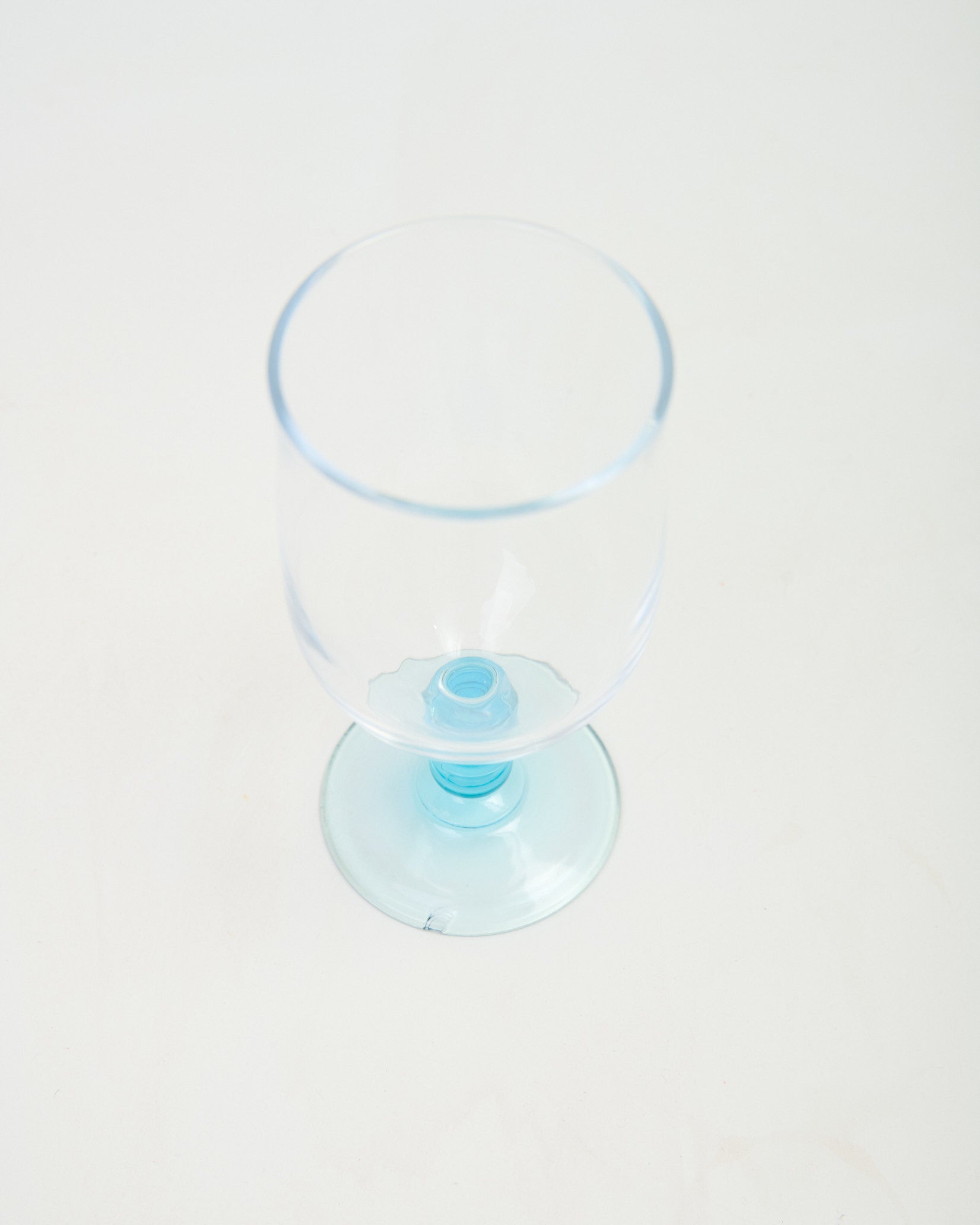 Verres à pied bicolores (5)