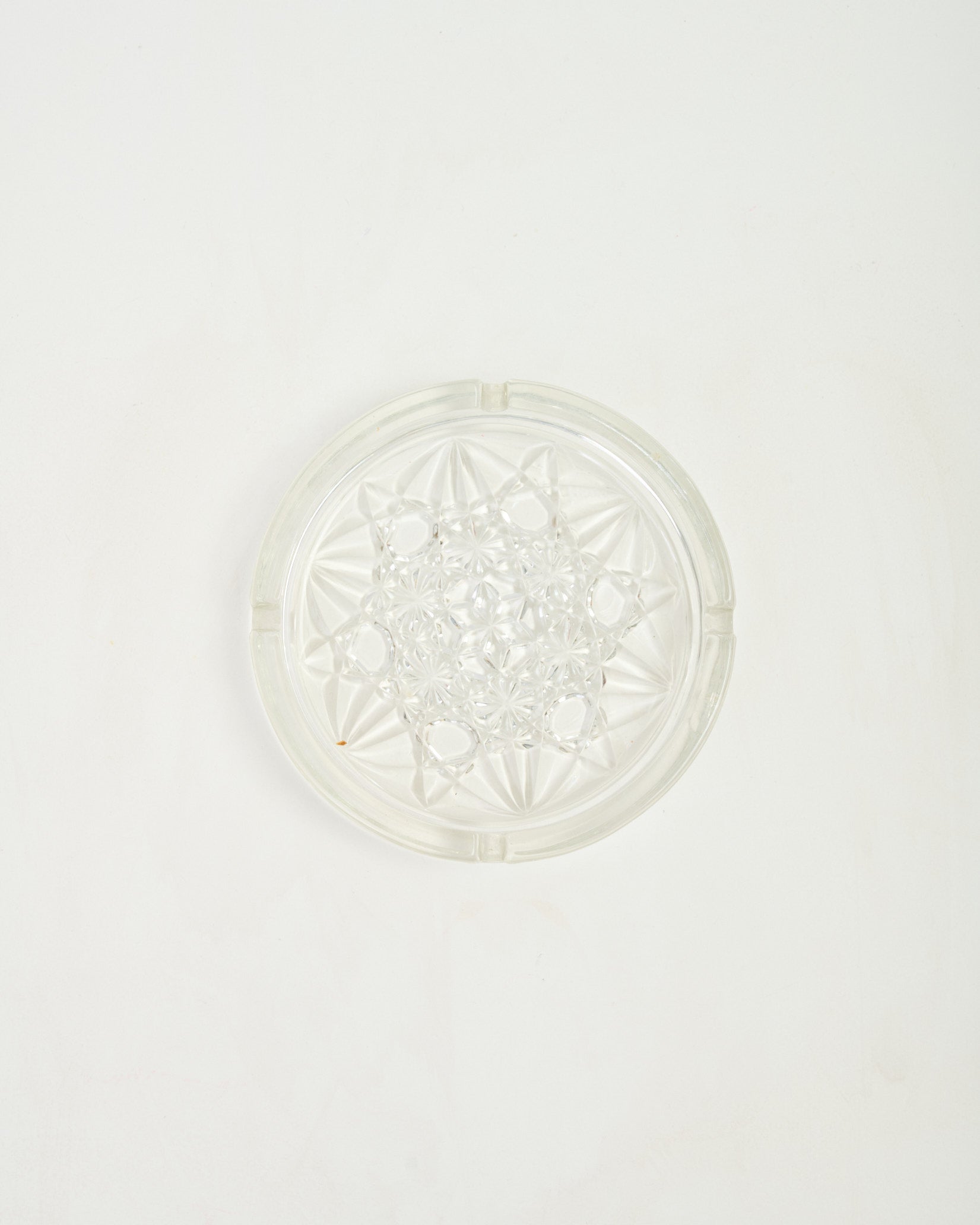 Cendrier rond rosace