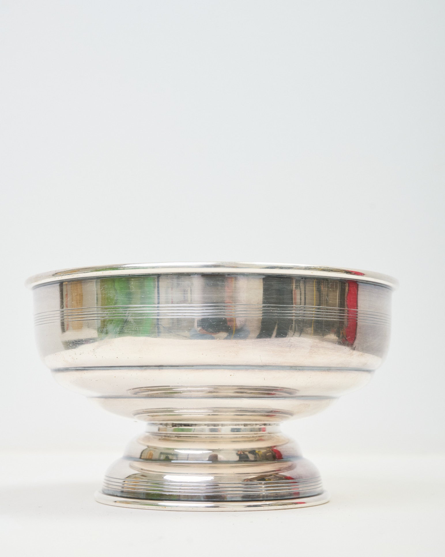 Coupe en métal argenté, Derby