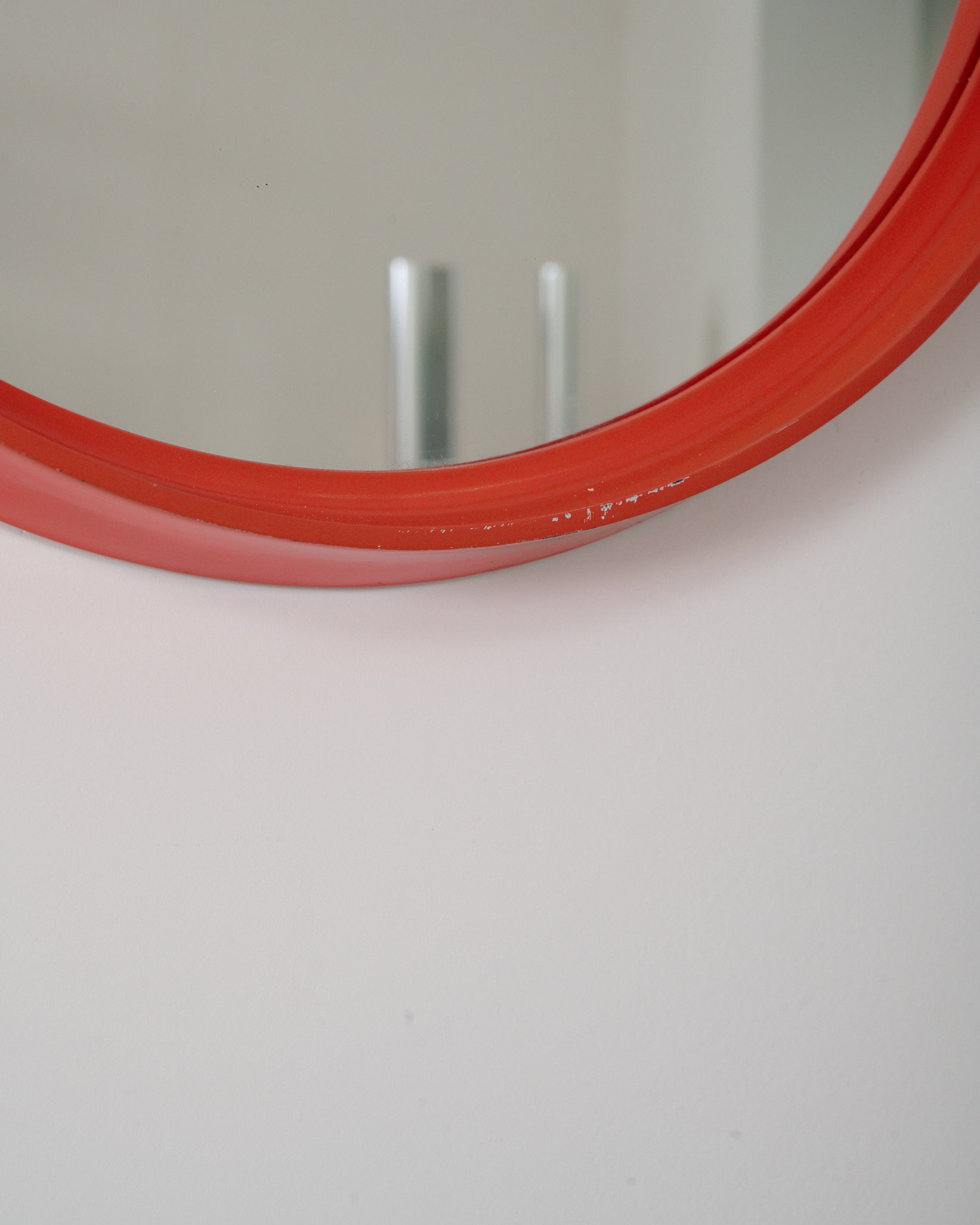 Miroir en bois rouge, 1960-1970