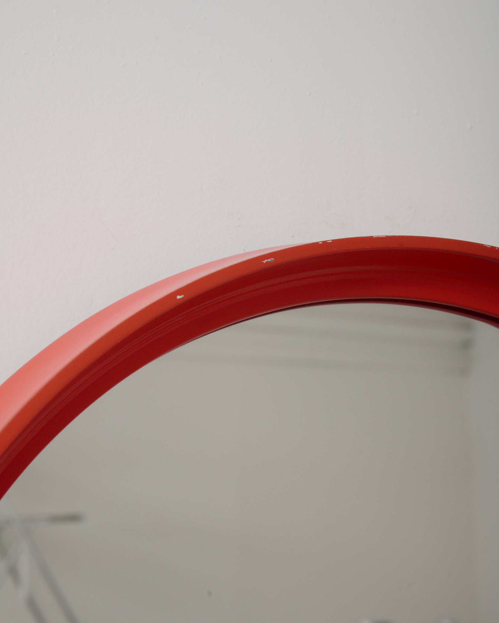 Miroir en bois rouge, 1960-1970