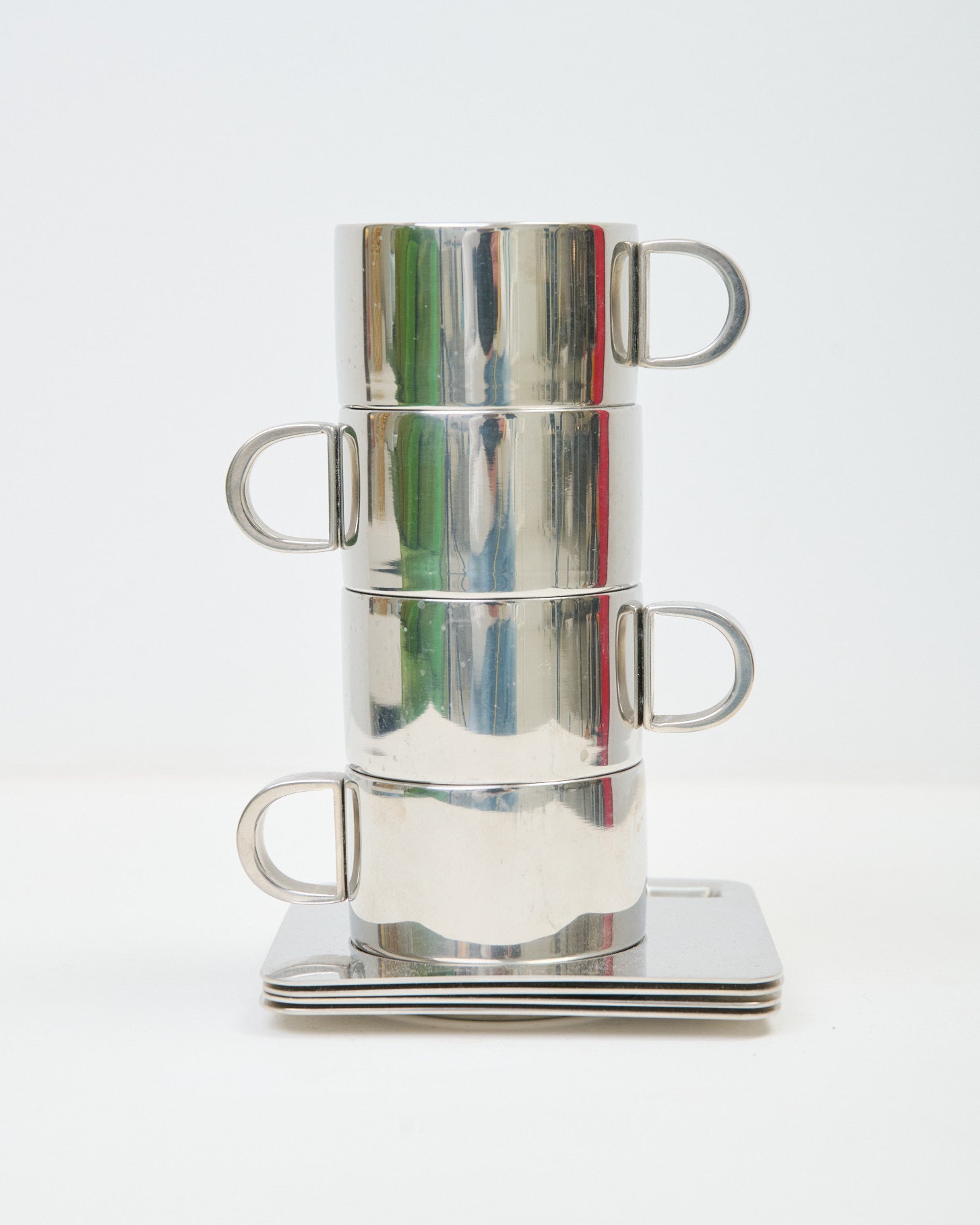 Tasses et sous-tasses à café, dlg Guido Bergna, 1960s