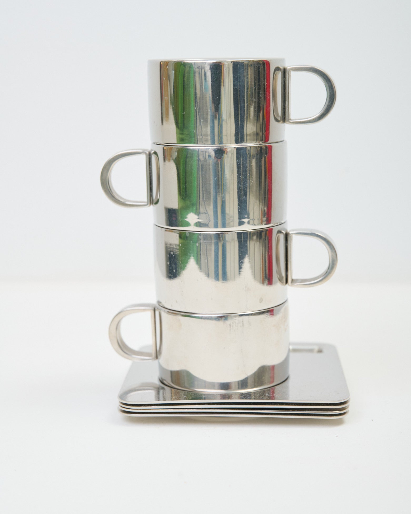 Tasses et sous-tasses à café, dlg Guido Bergna, 1960s