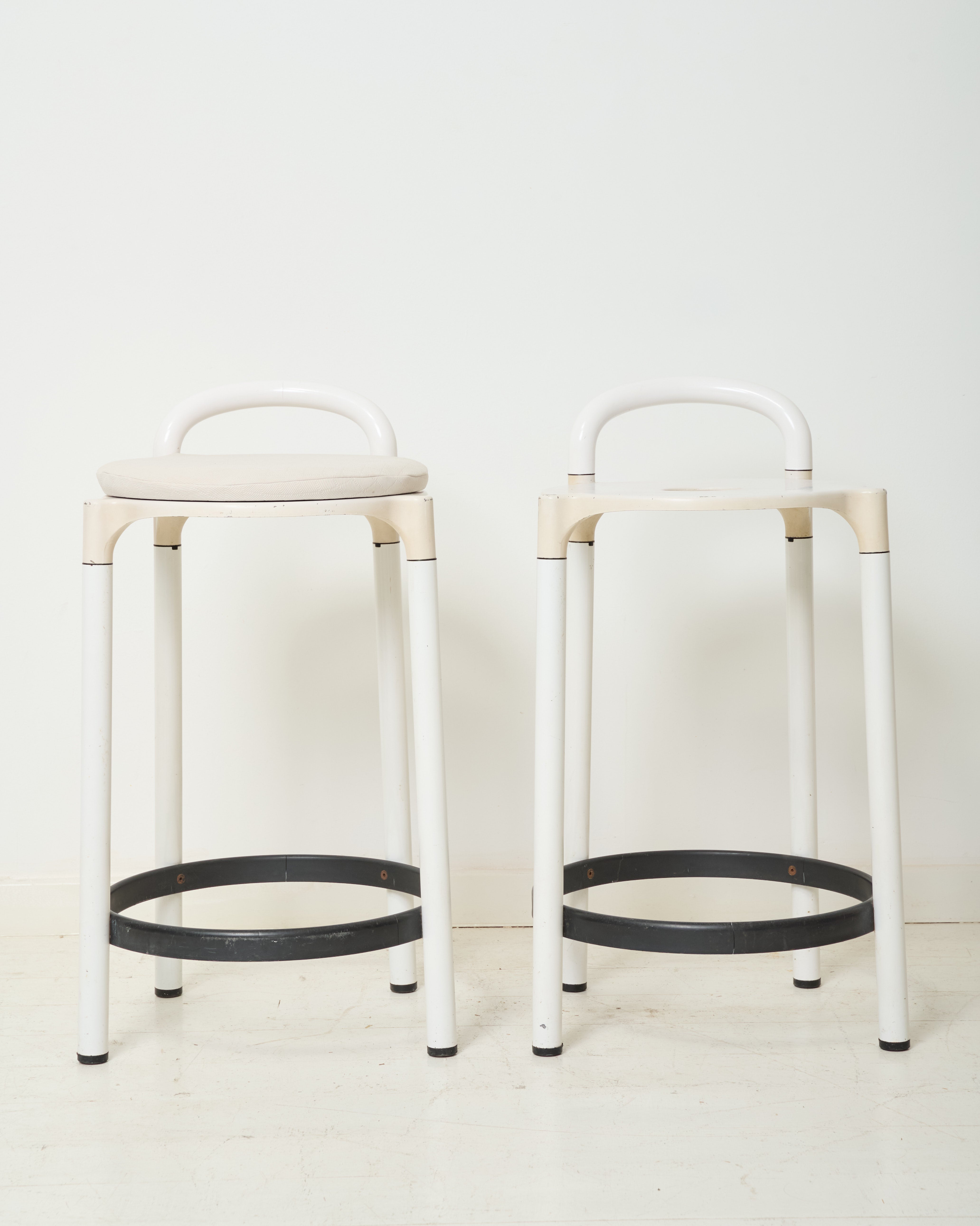 Duo de tabourets, Anna Castelli, Kartell, 1980s