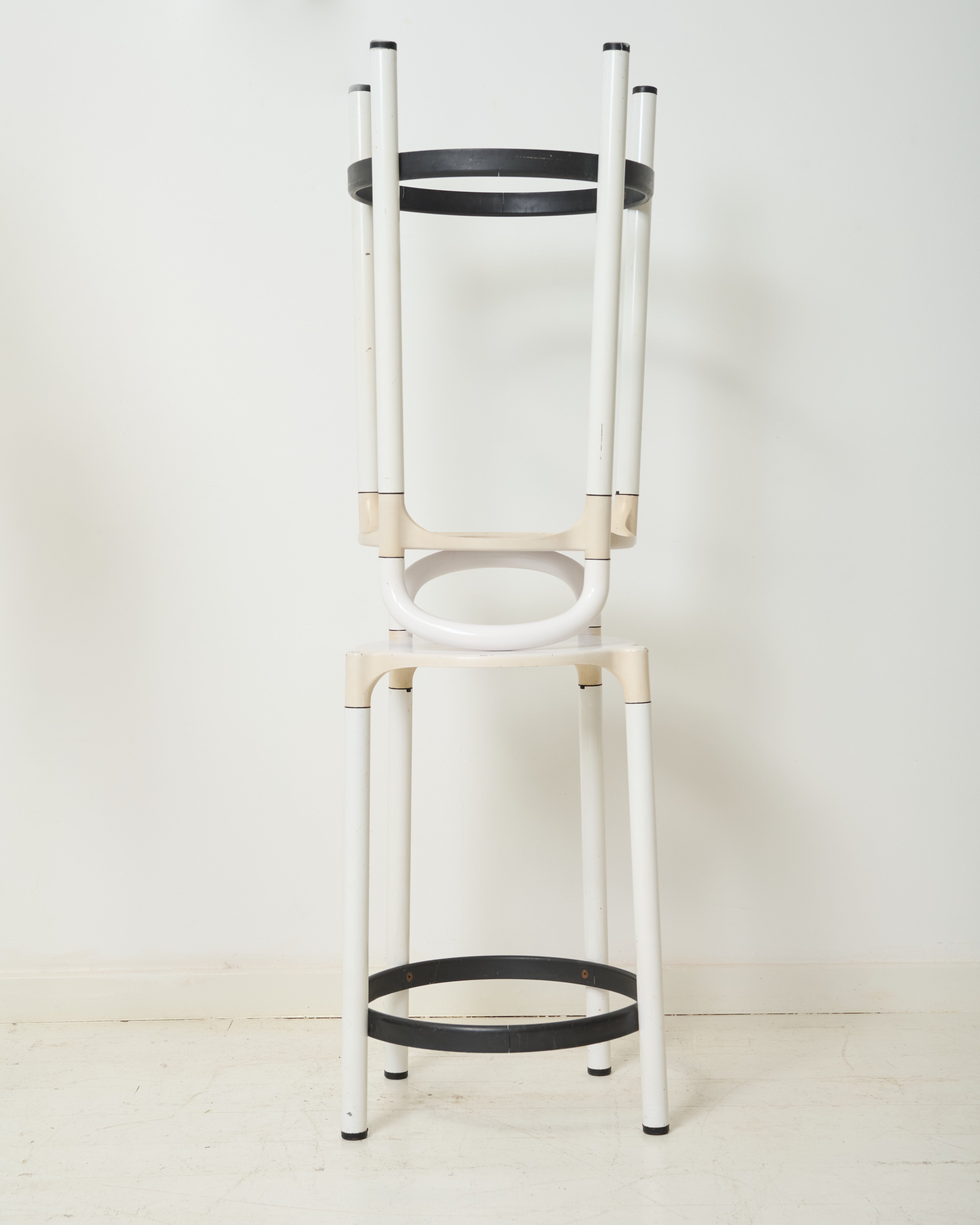 Duo de tabourets, Anna Castelli, Kartell, 1980s