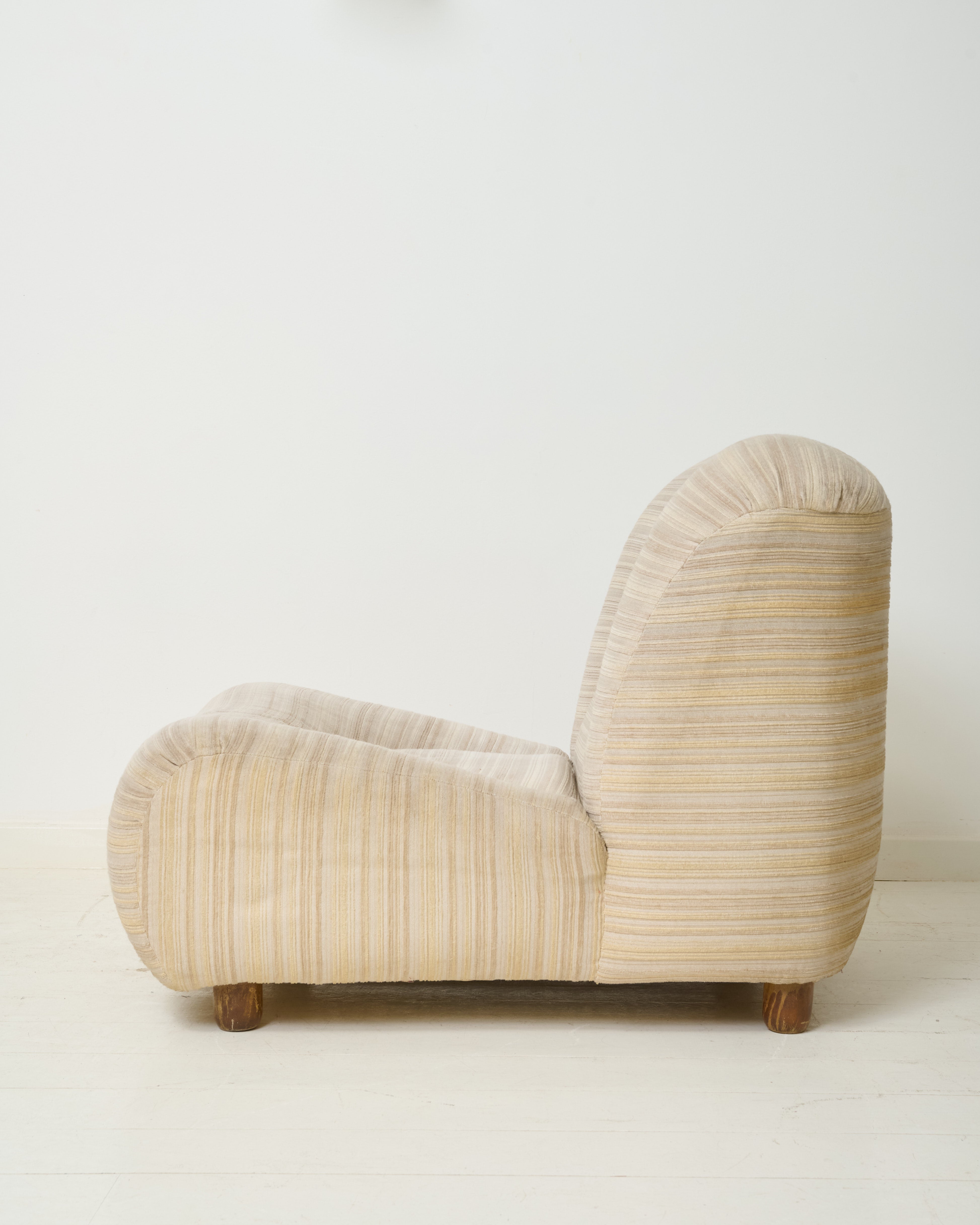 Canapé beige modulable, Space age, Italie, 1970s