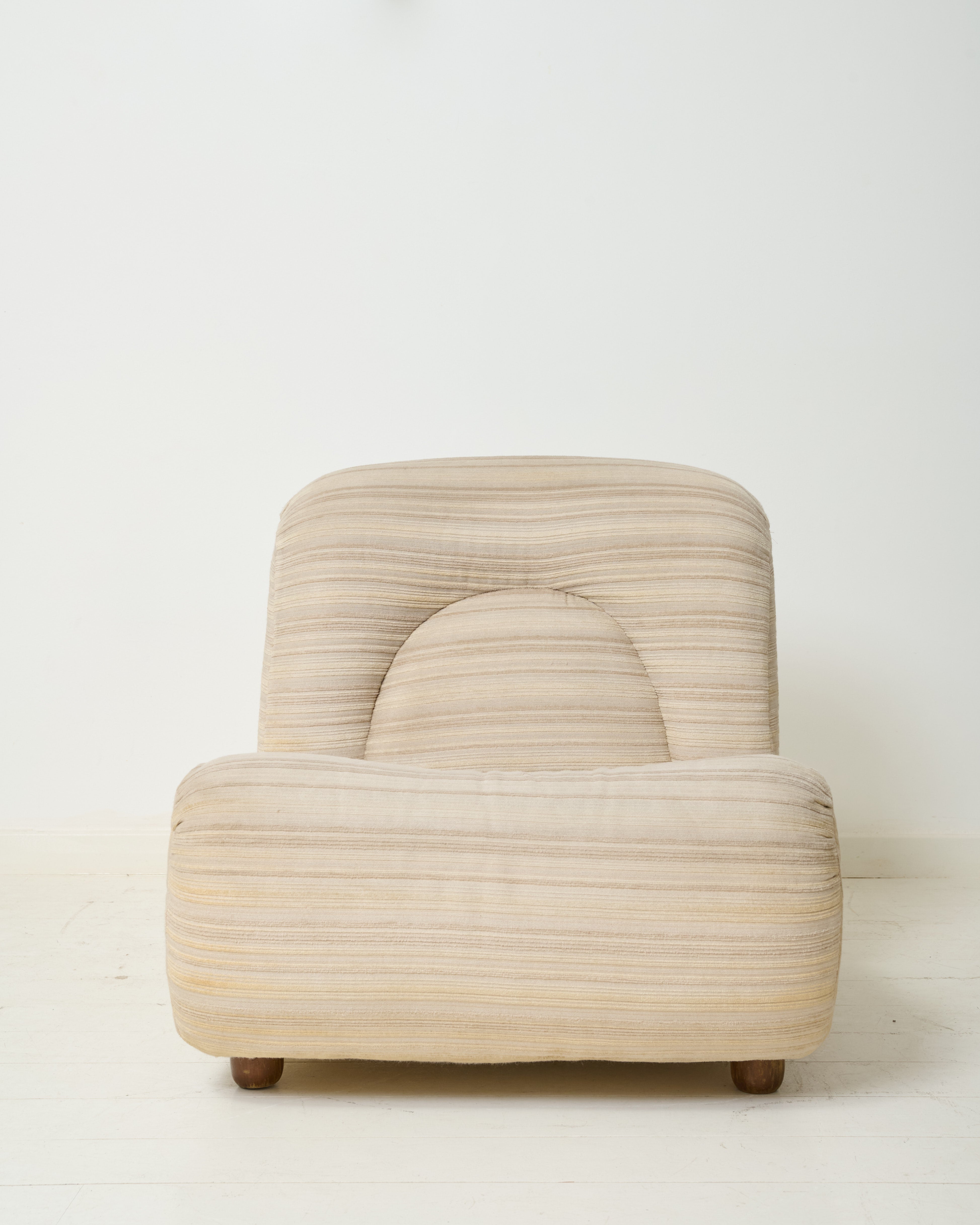 Canapé beige modulable, Space age, Italie, 1970s