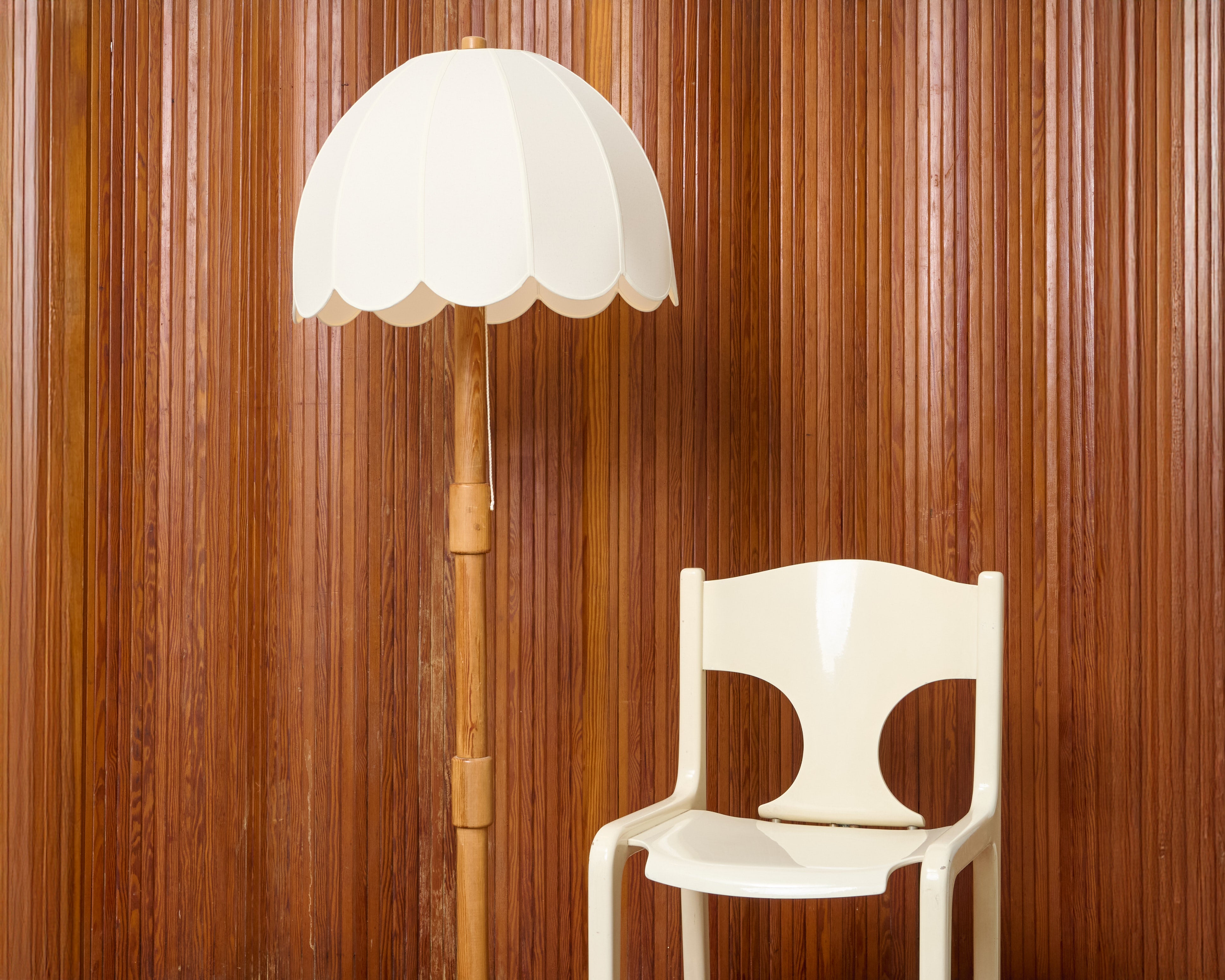 Chaises en bois laqué (6), Augusto Savini, Pozzi , 1968