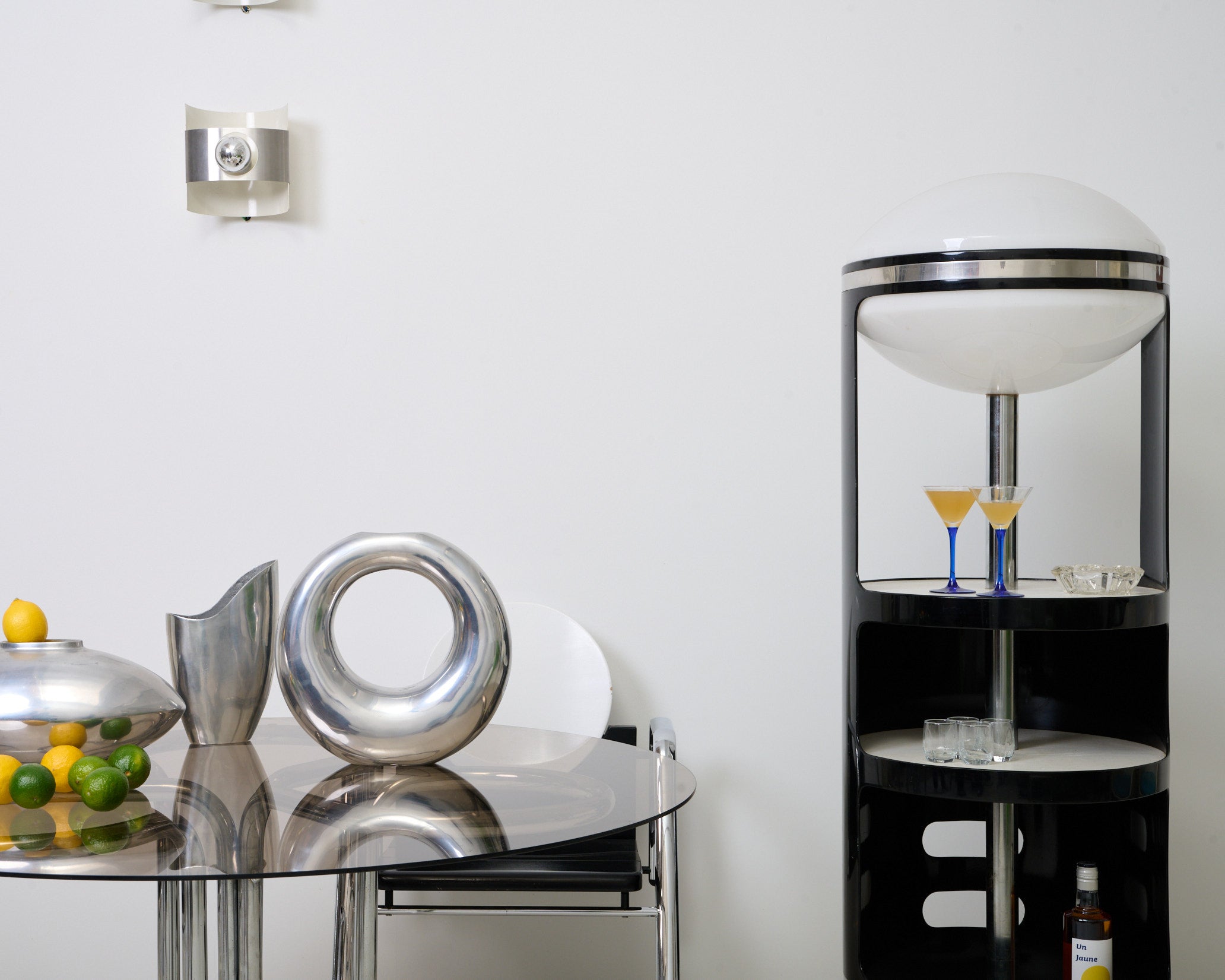 Grand vase rond, Space age, 1970-1980