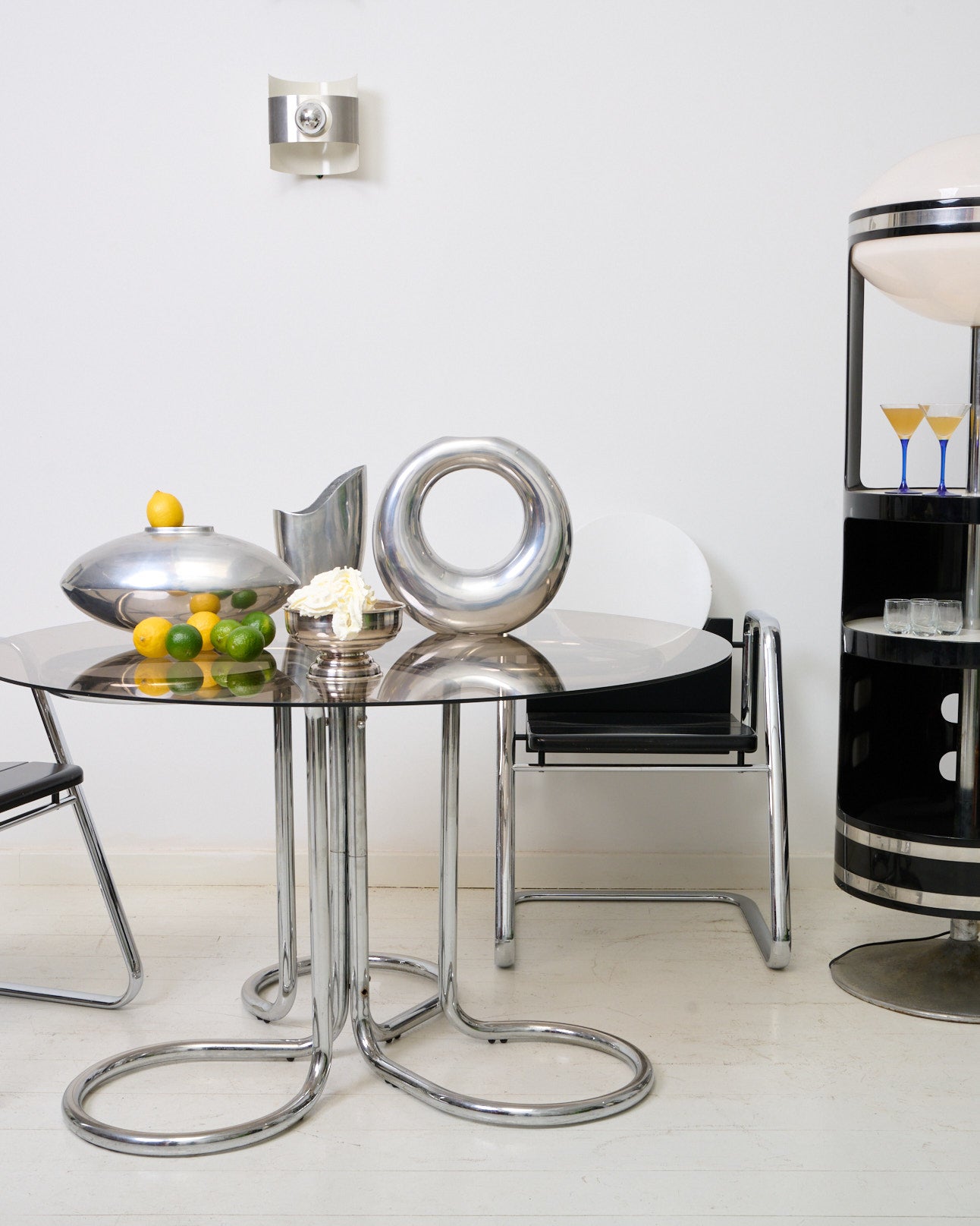 Grand vase rond, Space age, 1970-1980