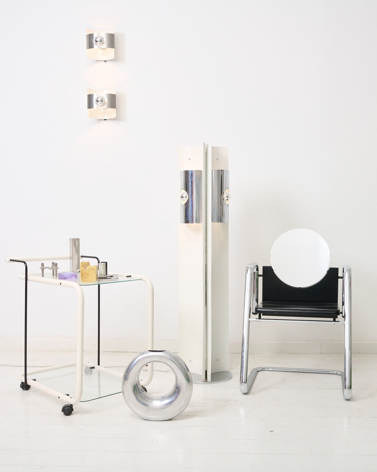 Grand vase rond, Space age, 1970-1980