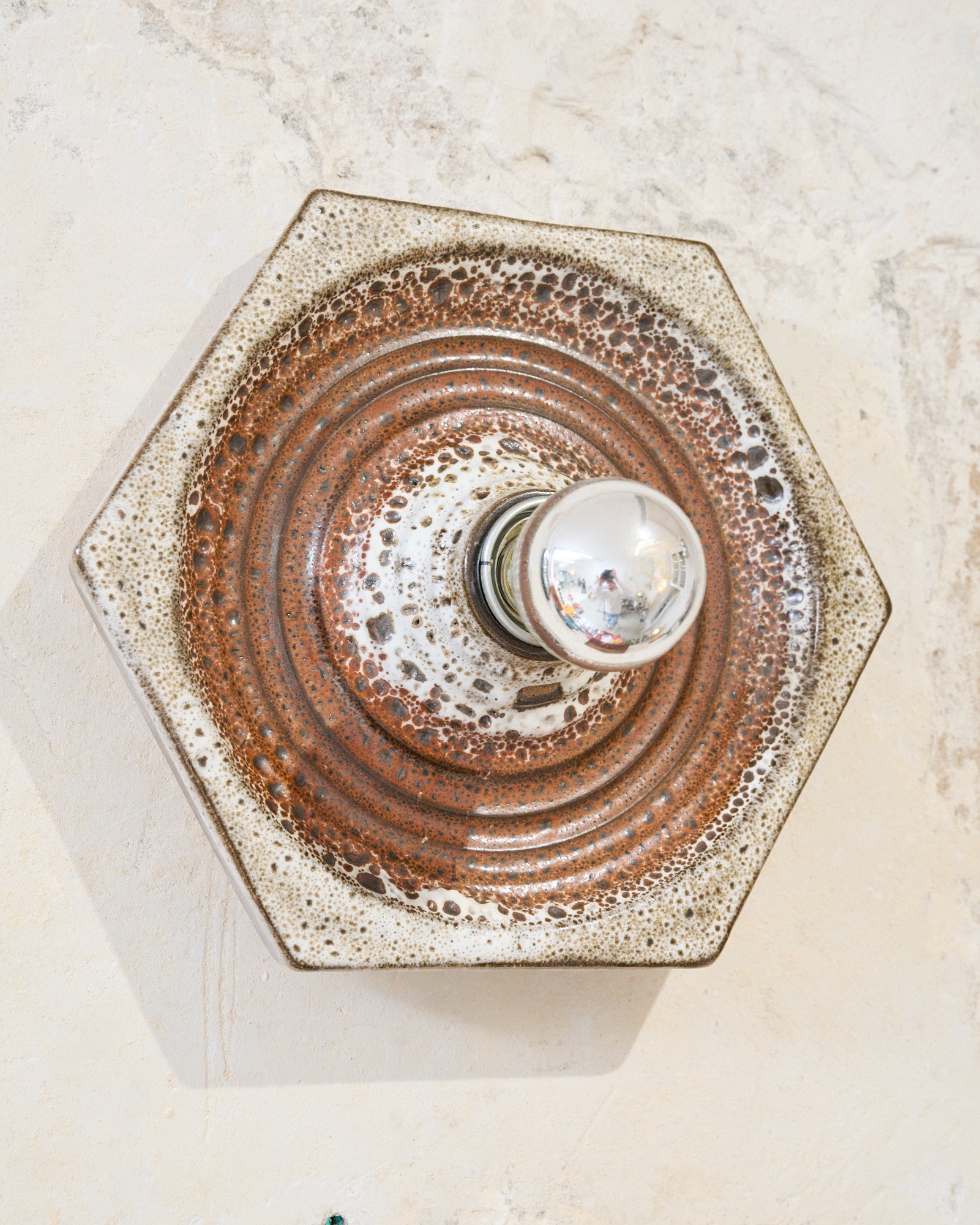 Applique en céramique Lava, 1960-1970