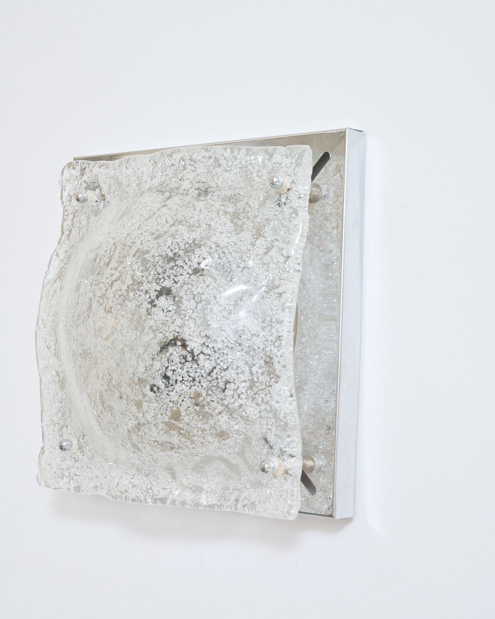 Applique en verre de Murano, T. Zuccheri, Mazzega, 1970s